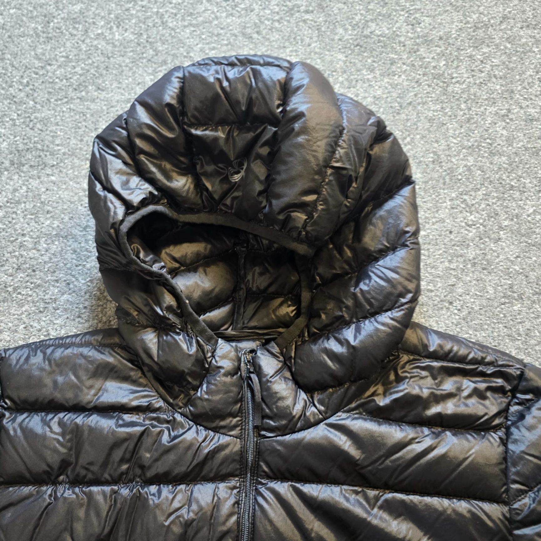 TNA TNA Jacket Womens XL Black Botaine Super Light Puffer Down Hooded Packable Jacket Size XL / US 12-14 / IT 48-50 - 2 Thumbnail
