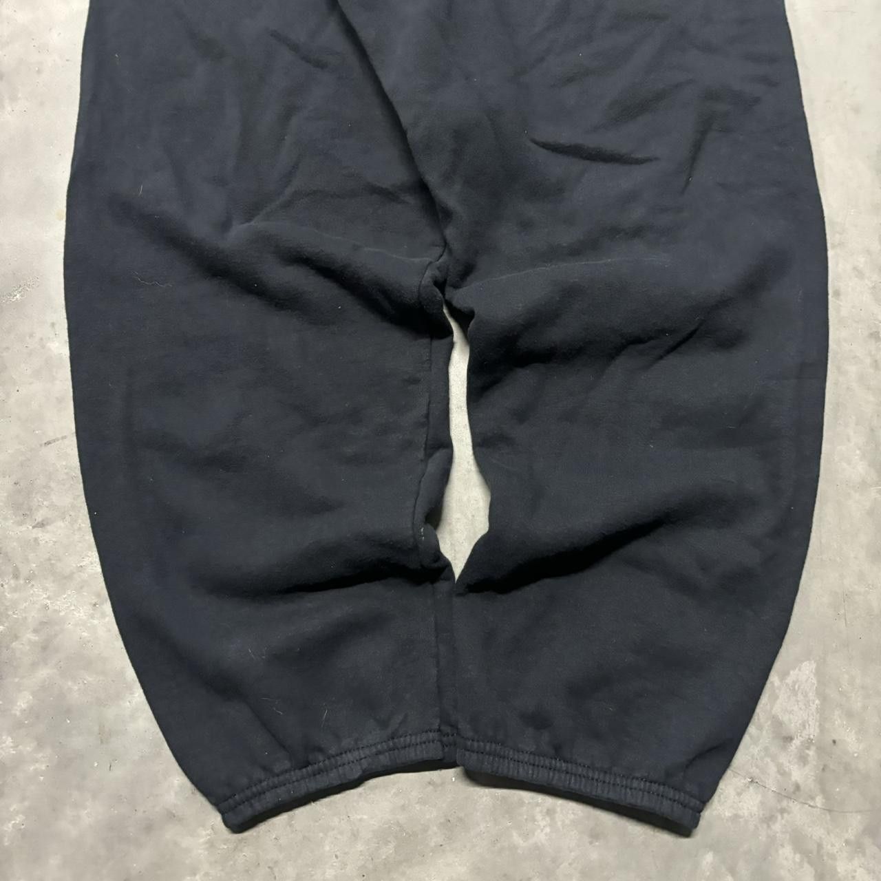 Japanese Brand × Vintage Crazy Vintage Y2K/2000s Black Essential Sweatpants! Size US 30 / EU 46 - 5 Thumbnail
