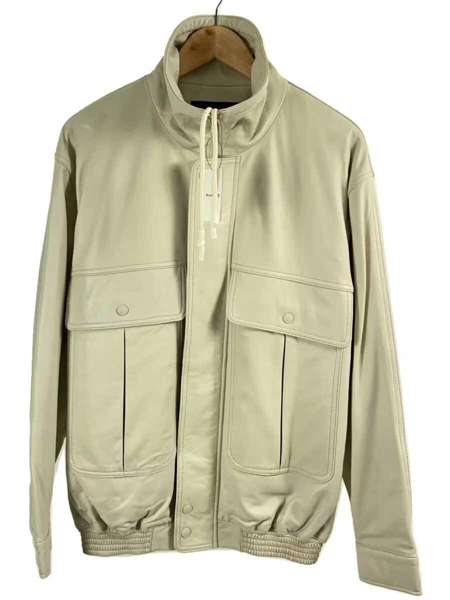 Hysteric Glamour Hysteric Glamour Leather Jacket Blouson Cream Size US L / EU 52-54 / 3 - 1 Thumbnail