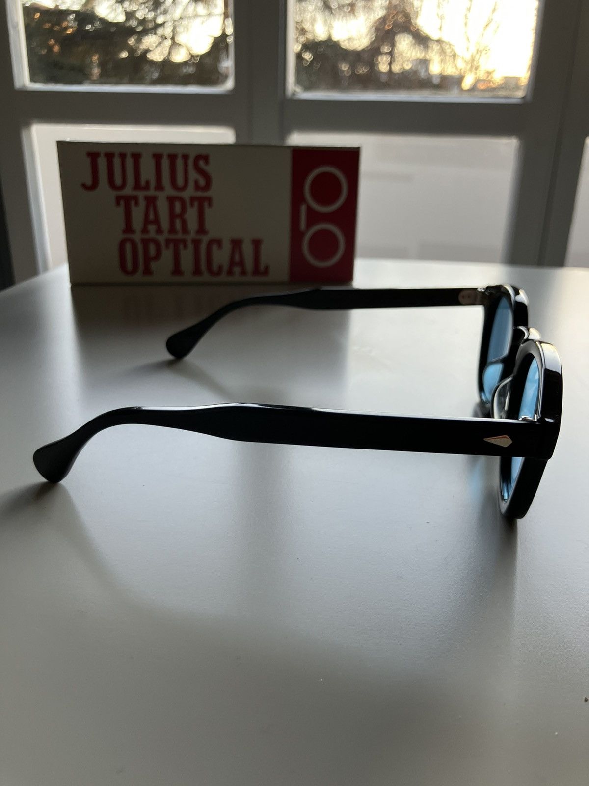 Other Julius Tart Optical - AR 48 - Black / Light Blue Size ONE SIZE - 4 Thumbnail