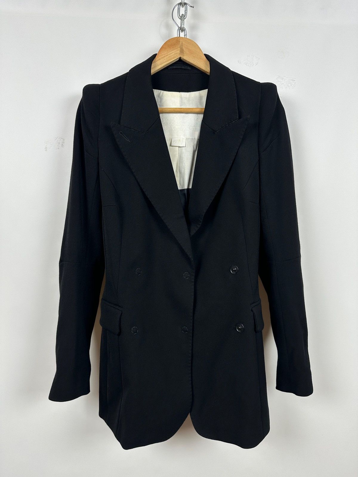 H&M × Maison Margiela Maison Martin Margiela x H&M Pagoda Shoulder Wool Blazer Size XL / US 12-14 / IT 48-50 - 1 Thumbnail