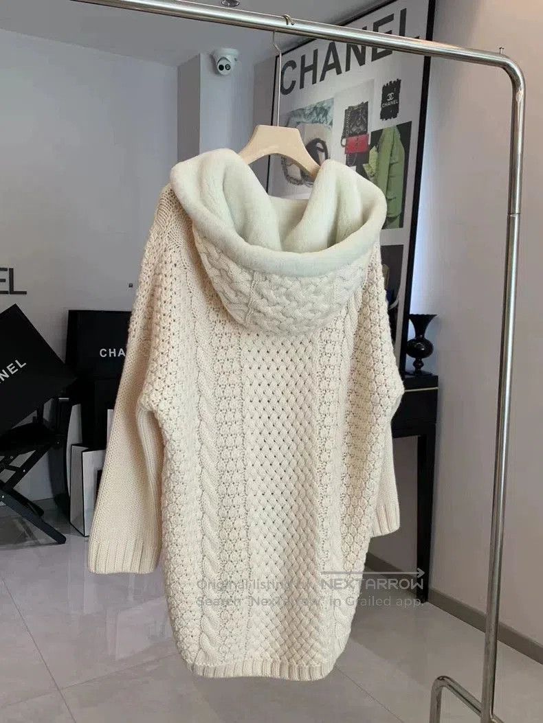 Loro Piana Loro Piana Long Cashmere Hooded Cardigan. Size US M / EU 48-50 / 2 - 9 Thumbnail