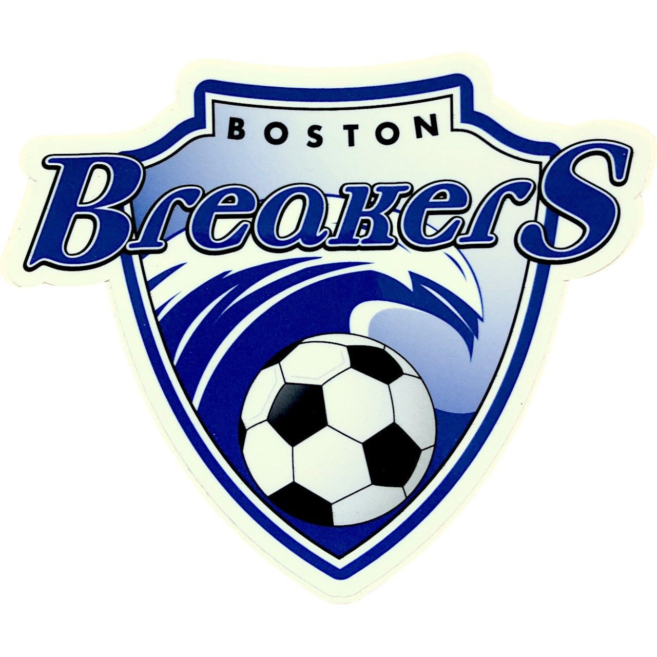 Other Boston Breakers WUSA NWSL WPS 4" Vinyl Sticker Size ONE SIZE - 1 Thumbnail