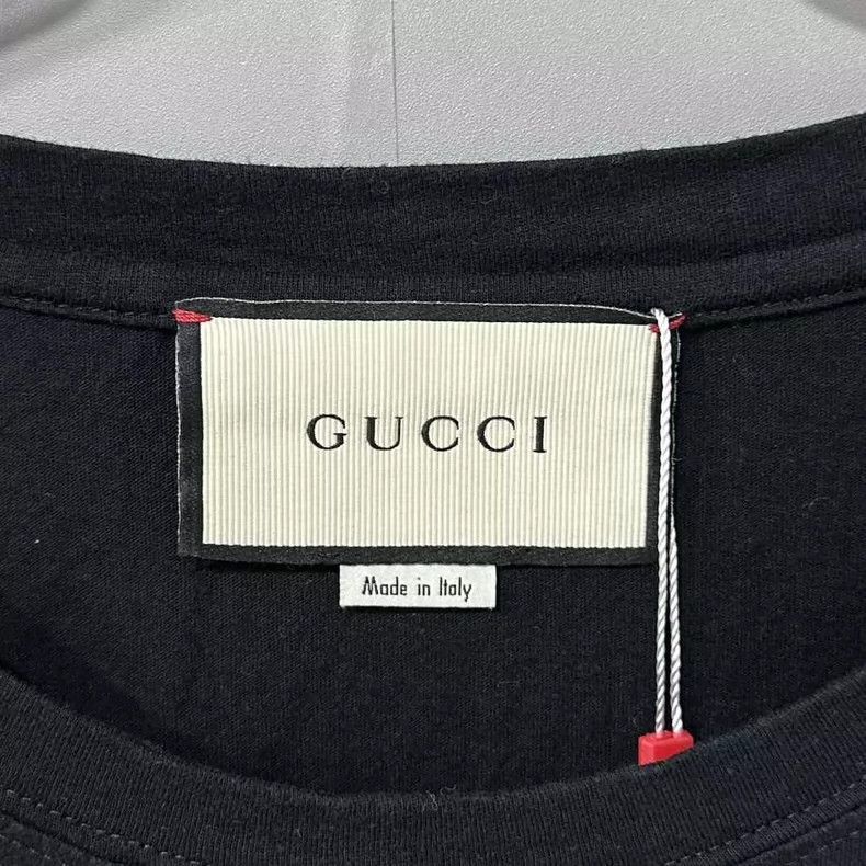 Gucci Black Tiger Embroidered Short Sleeve TShirt-2506 Size S / US 4 / IT 40 - 5 Thumbnail