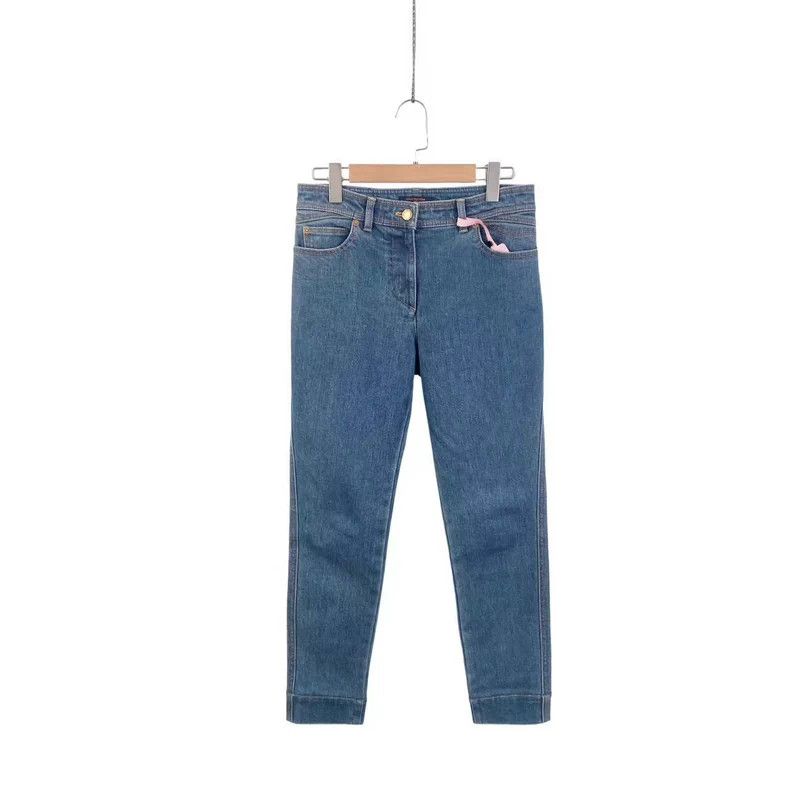 Louis Vuitton Louis Vuitton Monogram Denim Jeans 38 Size US 38 / EU 54 - 1 Thumbnail