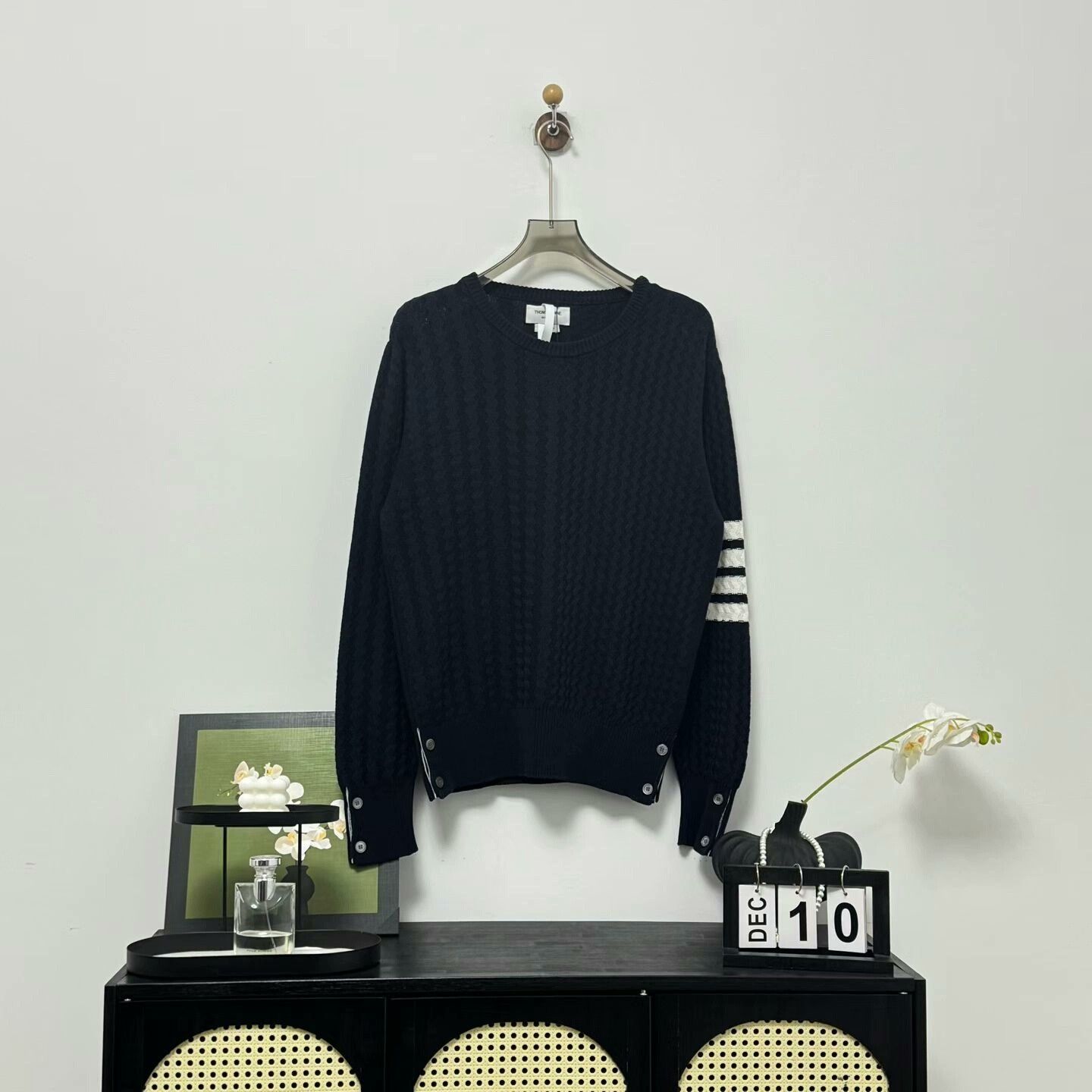 Thom Browne thom browne navy stripe sweater size 3 Size US M / EU 48-50 / 2 - 1 Thumbnail