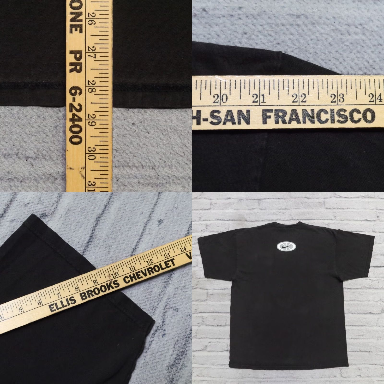 Nike VINTAGE Nike Basketball All-American Camp T shirt Tee Shirt Shirt Mens L Black 90s basketball camp tee Size US L / EU 52-54 / 3 - 9 Thumbnail