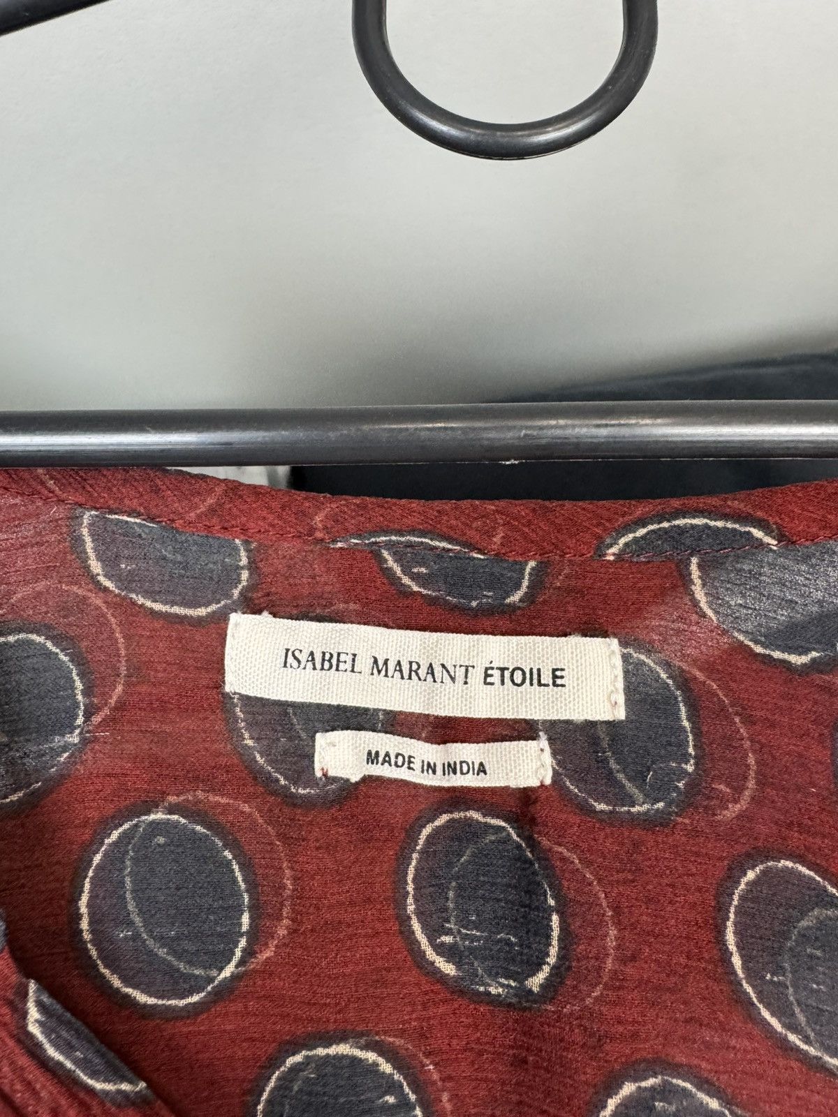 Isabel Marant Etoile Isabel Marant Etoile Women’s 100% Silk Blouse Size XS / US 0-2 / IT 36-38 - 7 Thumbnail