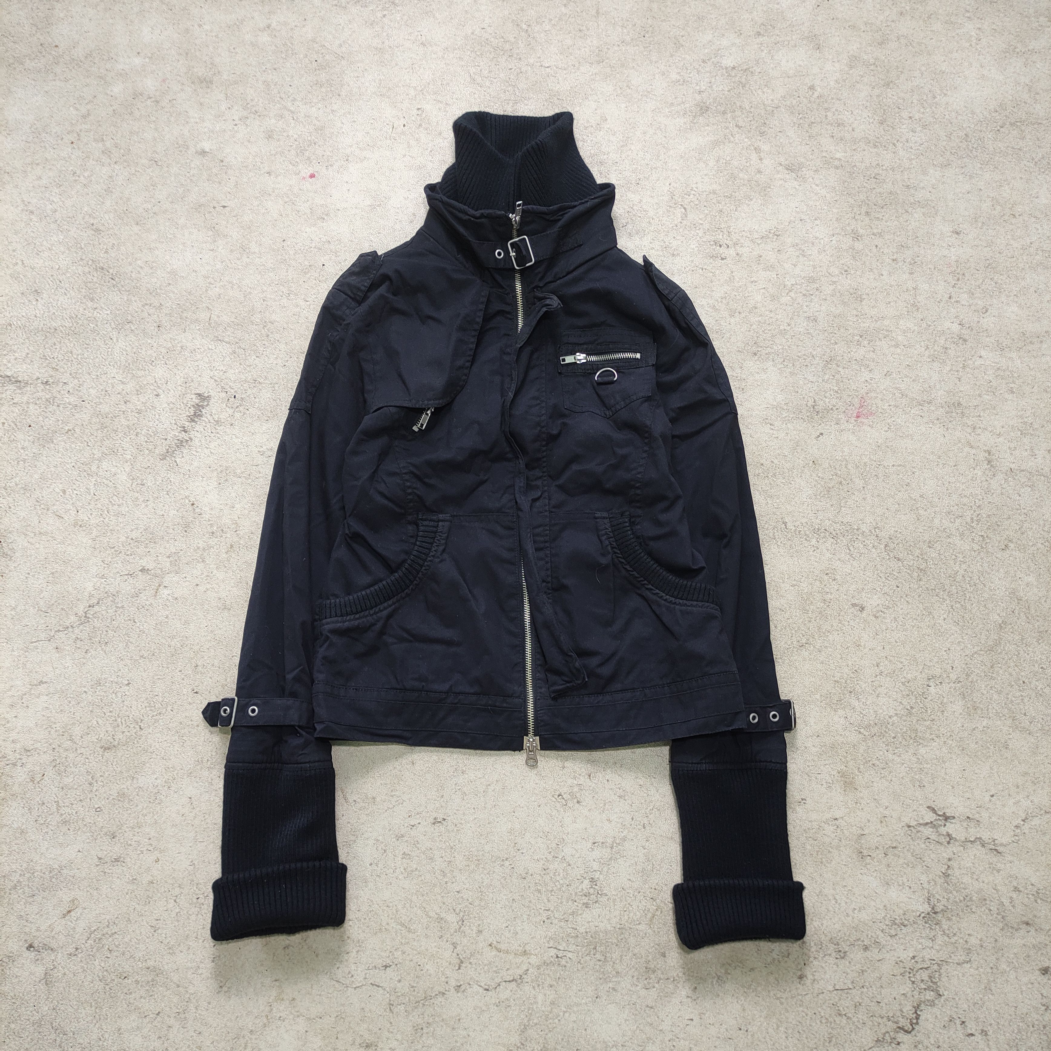 If Six Was Nine VonDutch Bondage Biker Jacket -2000s Size US M / EU 48-50 / 2 - 3 Thumbnail