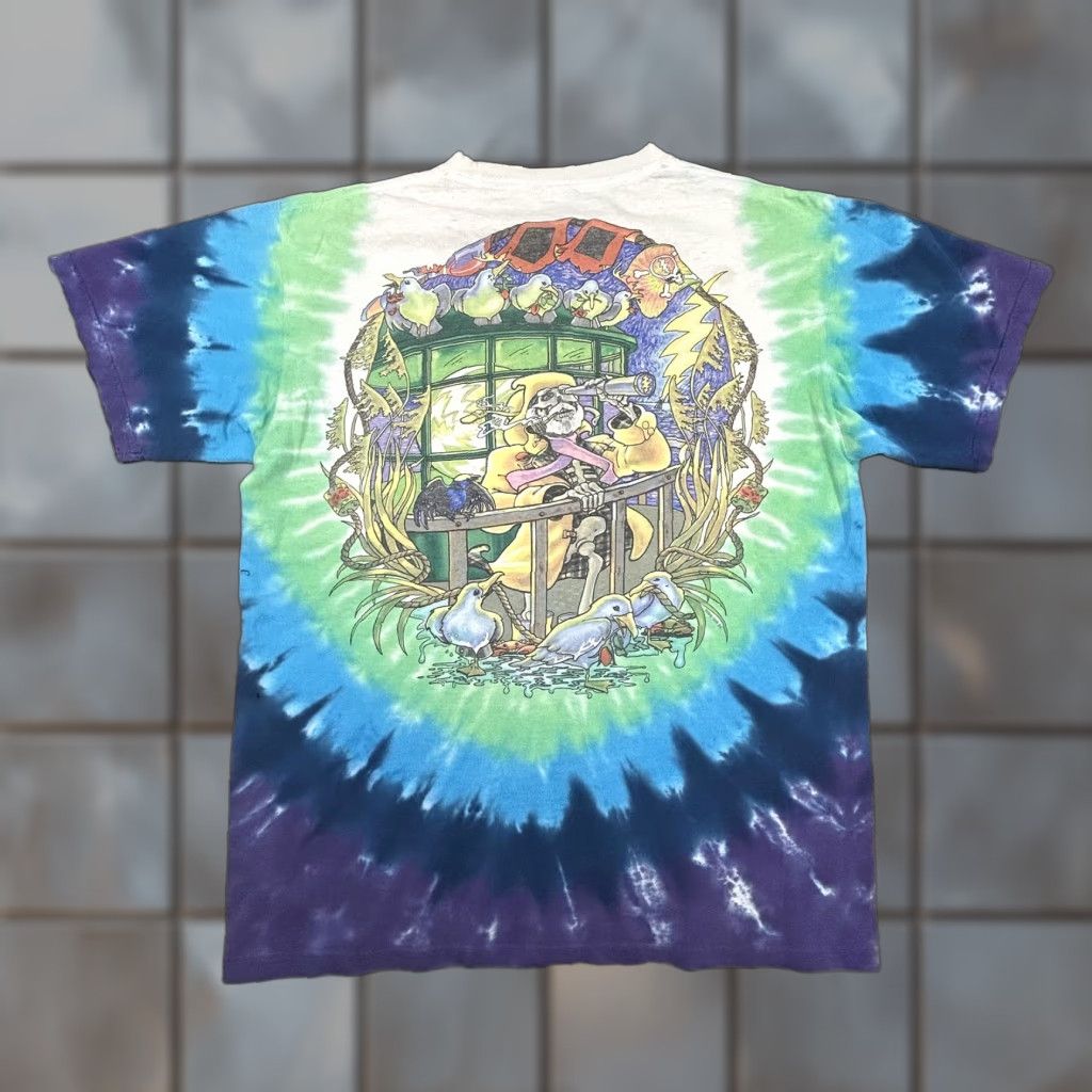 Liquid Blue Vintage Grateful Dead Shirt Mens XL Tie Dye Lighthouse Skeleton 2000 GDP Ocean Shirt Size US XL / EU 56 / 4 - 1 Thumbnail