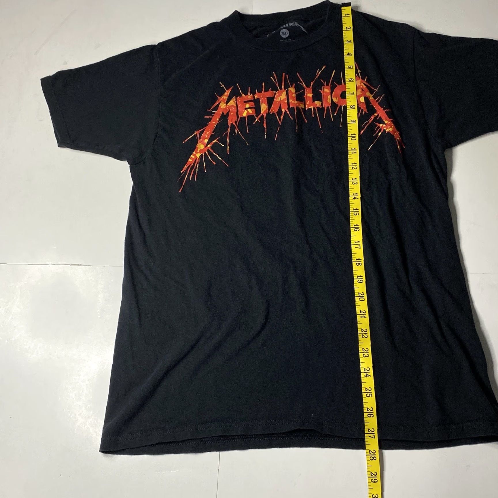 Doublet METALLICA T-Shirt Short Sleeve Crew Neck Black Unisex Adults Double Sided M, Band Shirt, 2000s, Mens/Womens (adjusted for original constraints) Size US M / EU 48-50 / 2 - 7 Thumbnail
