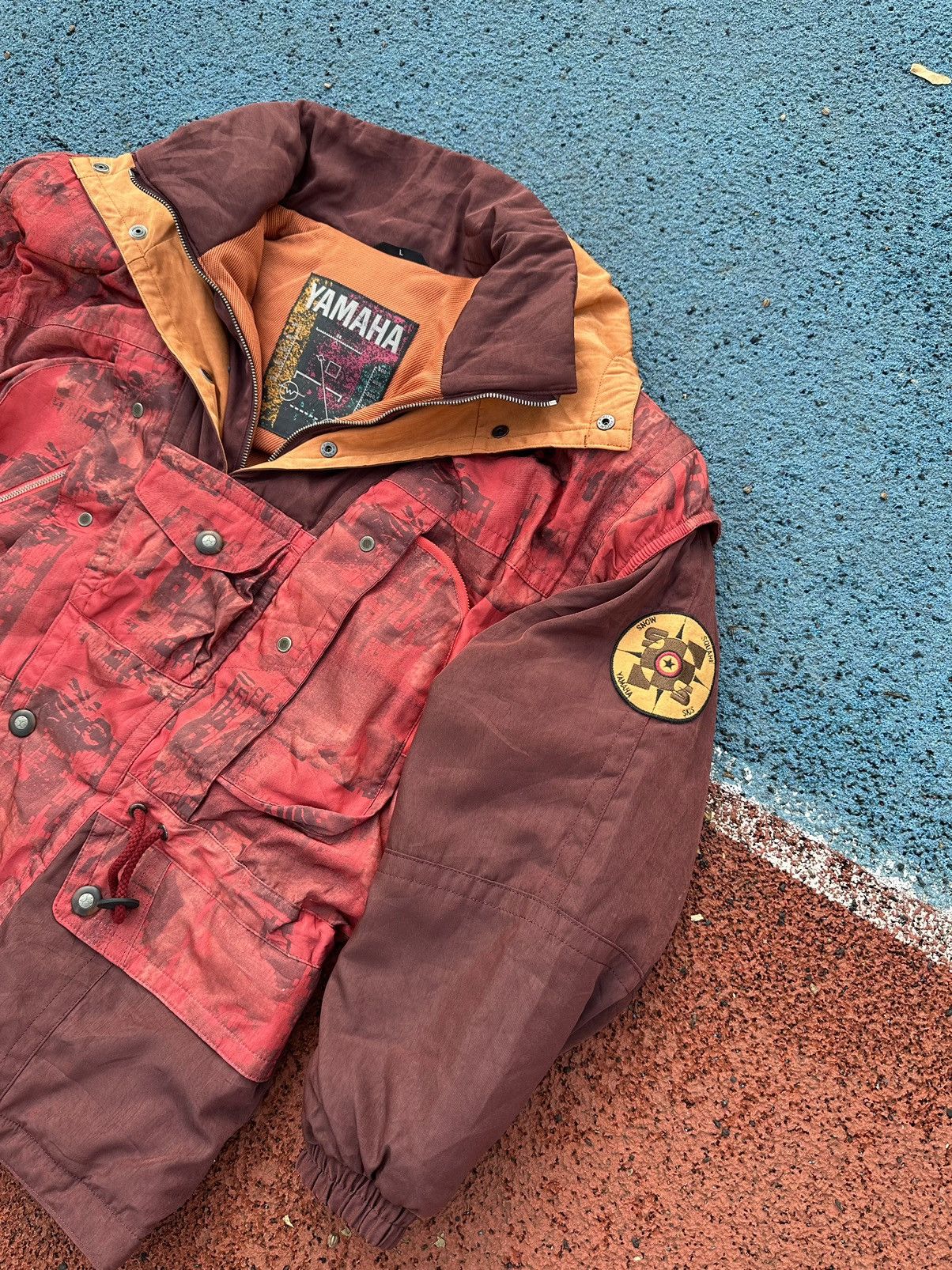 Yamaha Yamaha vintage jacket bomber snow square ski RARE Size US L / EU 52-54 / 3 - 5 Thumbnail