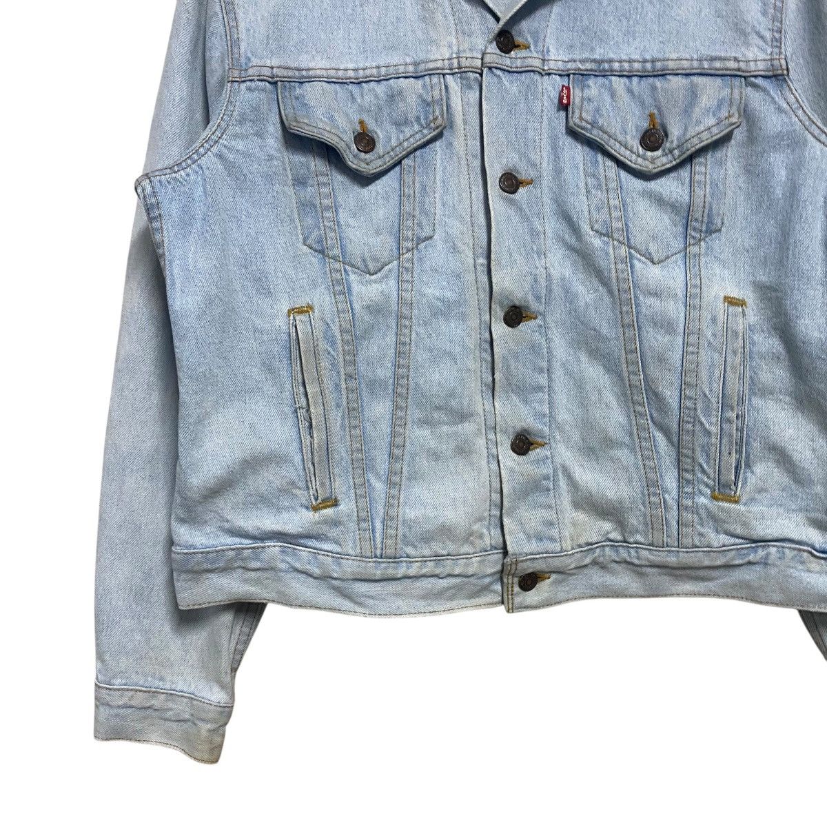 Levi's Vintage Levis 70506 Denim Trucker Jacket Distressed Faded Size US L / EU 52-54 / 3 - 5 Thumbnail