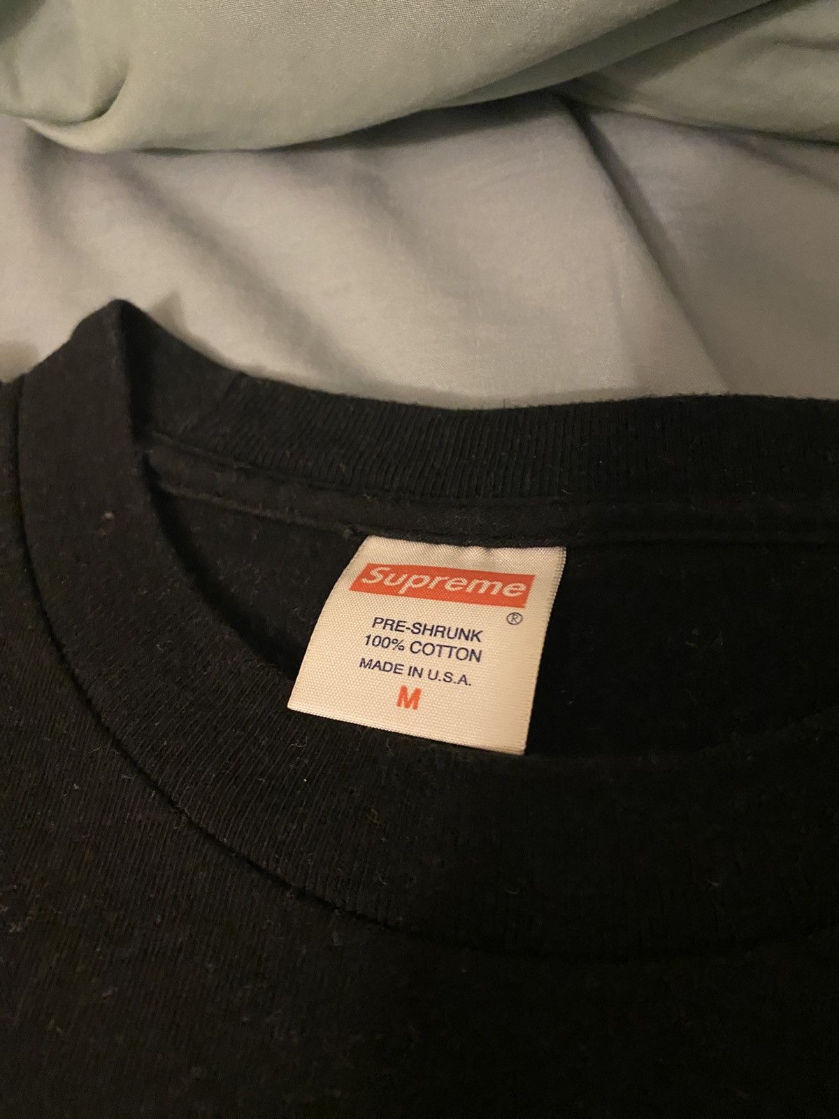 Supreme Supreme Mask Tee Black Size M Size US M / EU 48-50 / 2 - 3 Thumbnail