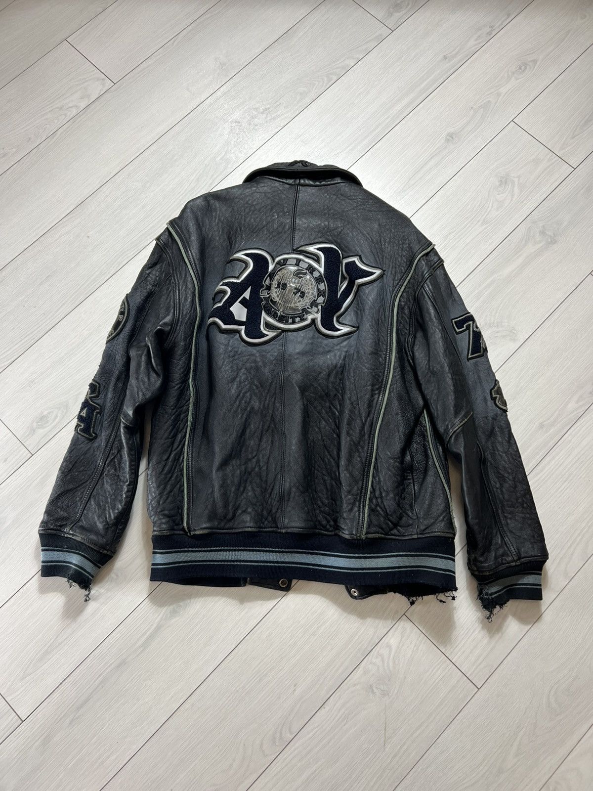 Avirex VTG Avirex Avant-Garde If Six Was Nine Style Leather Jacket Size US M / EU 48-50 / 2 - 14 Thumbnail