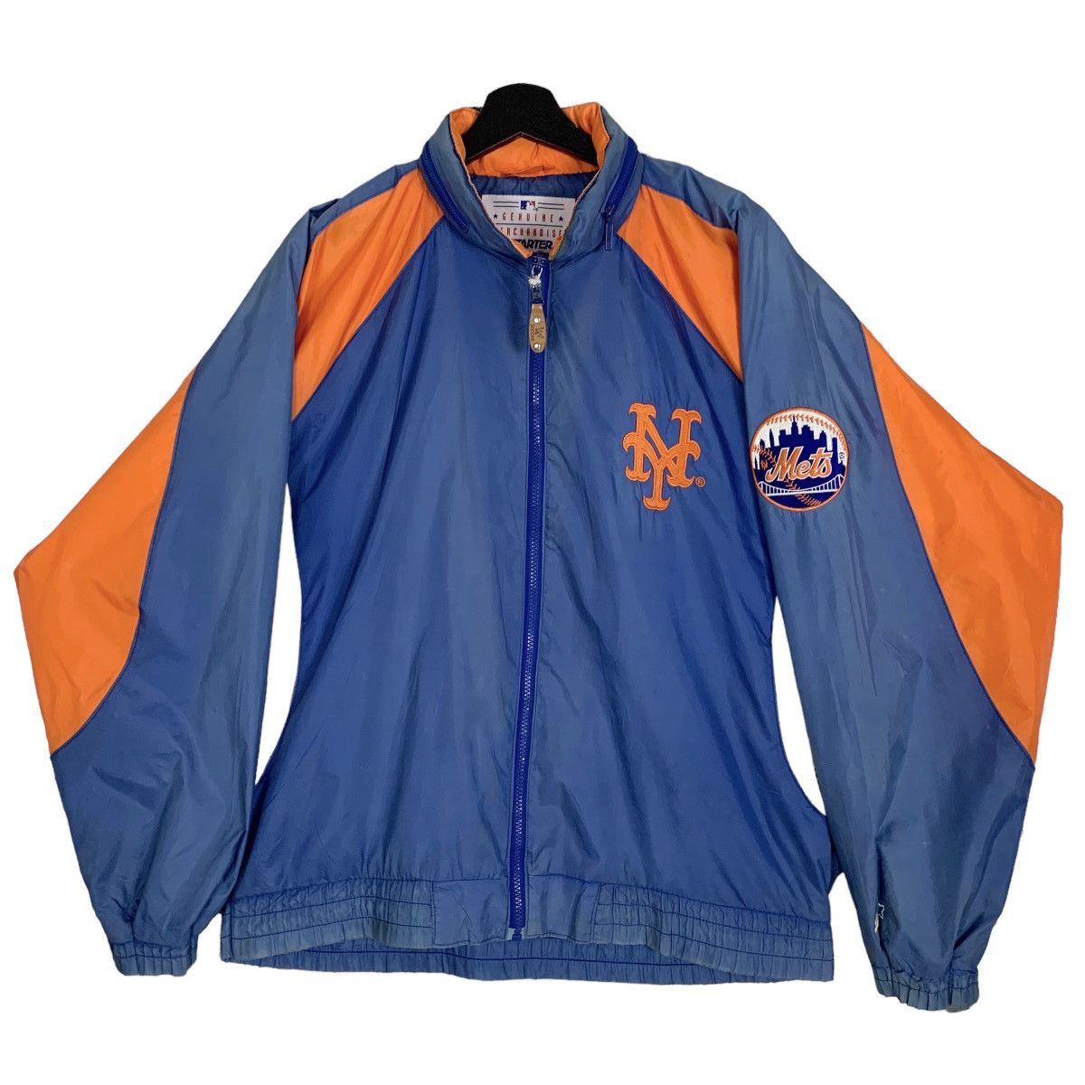 MLB Vintage MLB New York Mets Starter Windbreaker Jacket Size L Size US L / EU 52-54 / 3 - 9 Thumbnail