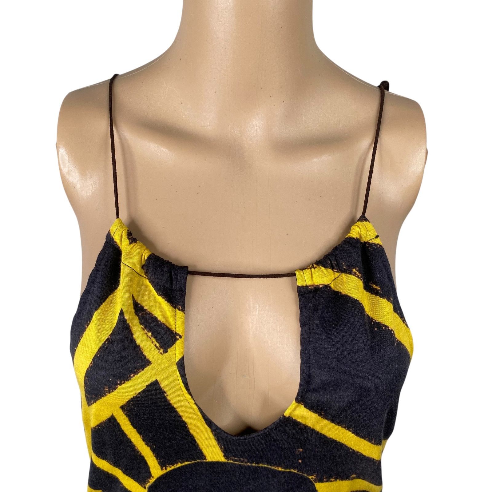 Custo Barcelona Y2K Custo Barcelona Las Vegas Art To Wear Midi Dress SZ M Size M / US 6-8 / IT 42-44 - 3 Thumbnail