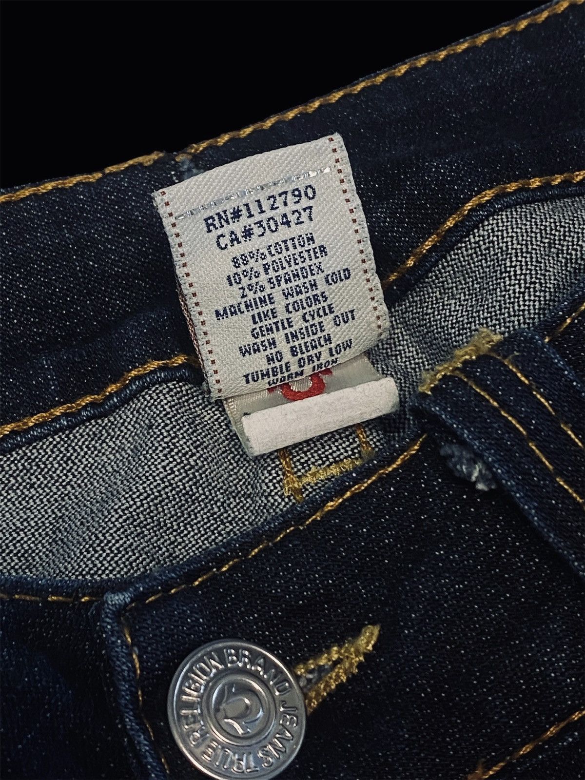 True Religion True Religion Purple Denim Jeans Size US 28 / EU 44 - 4 Thumbnail