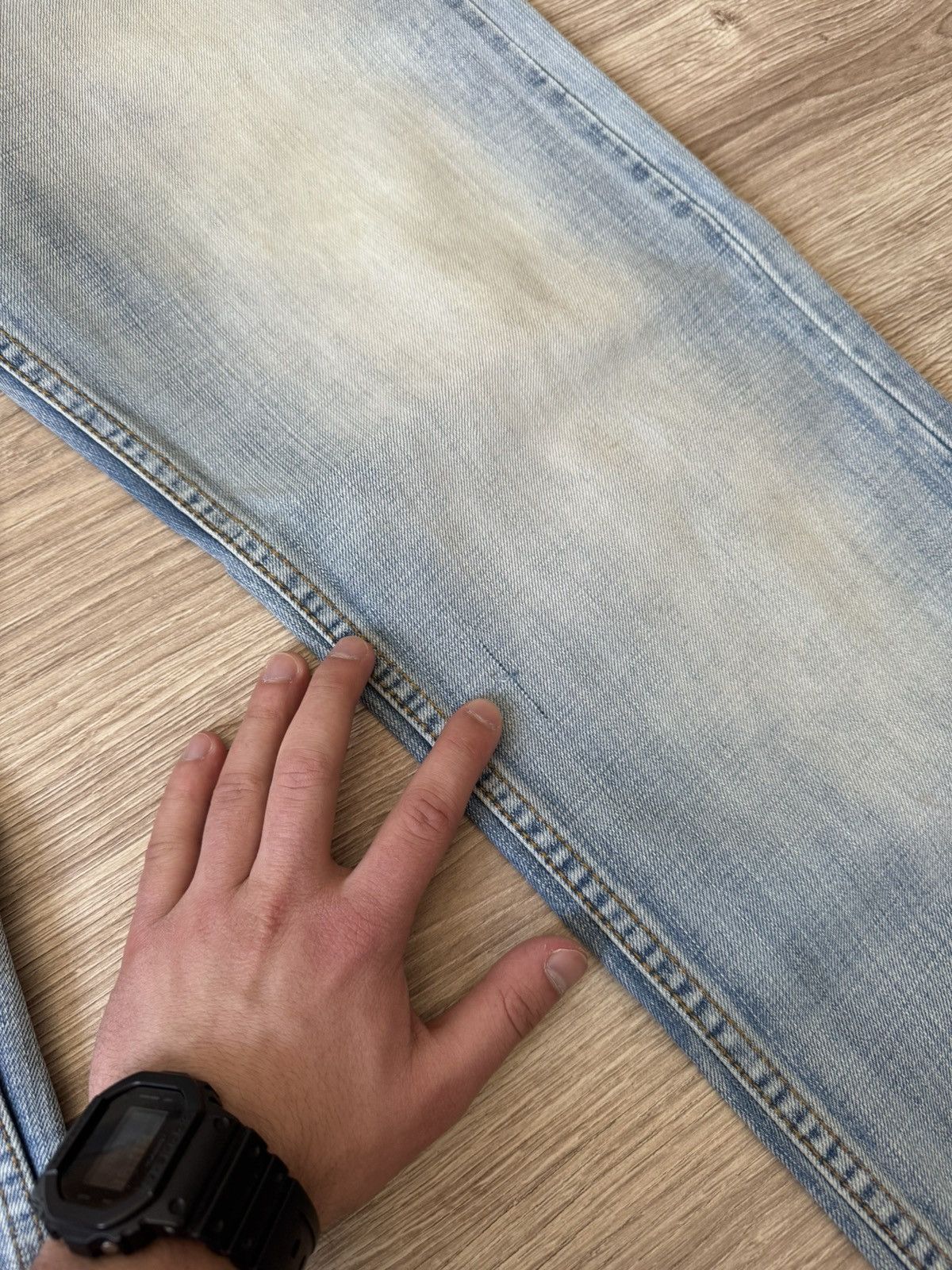 Diesel × Japanese Brand × Vintage Vintage Y2K Diesel Japanese Style Dragon Wash Denim Jeans Size US 34 / EU 50 - 8 Thumbnail