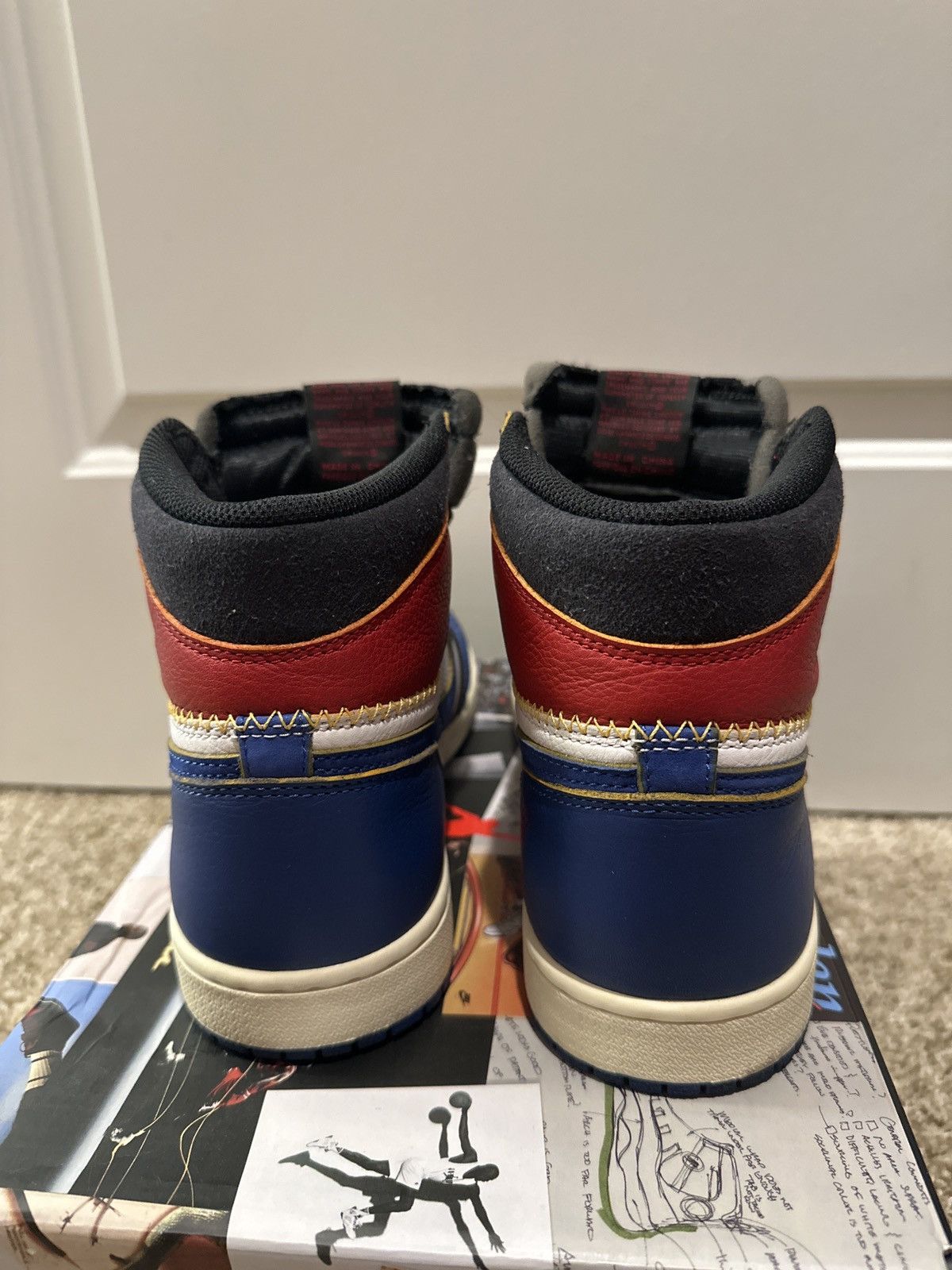 Jordan Brand × Union LA Air Jordan 1 x Union Storm Blue Size US 10 / EU 43 - 8 Thumbnail