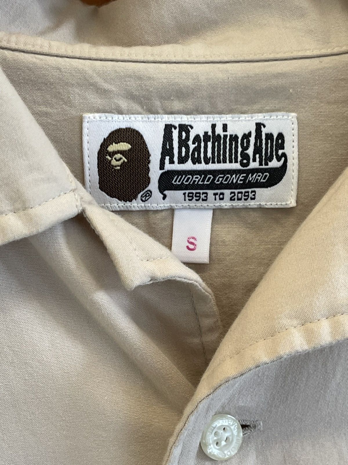 Bape BAPE SHIRT BEGIE Size S / US 4 / IT 40 - 4 Thumbnail