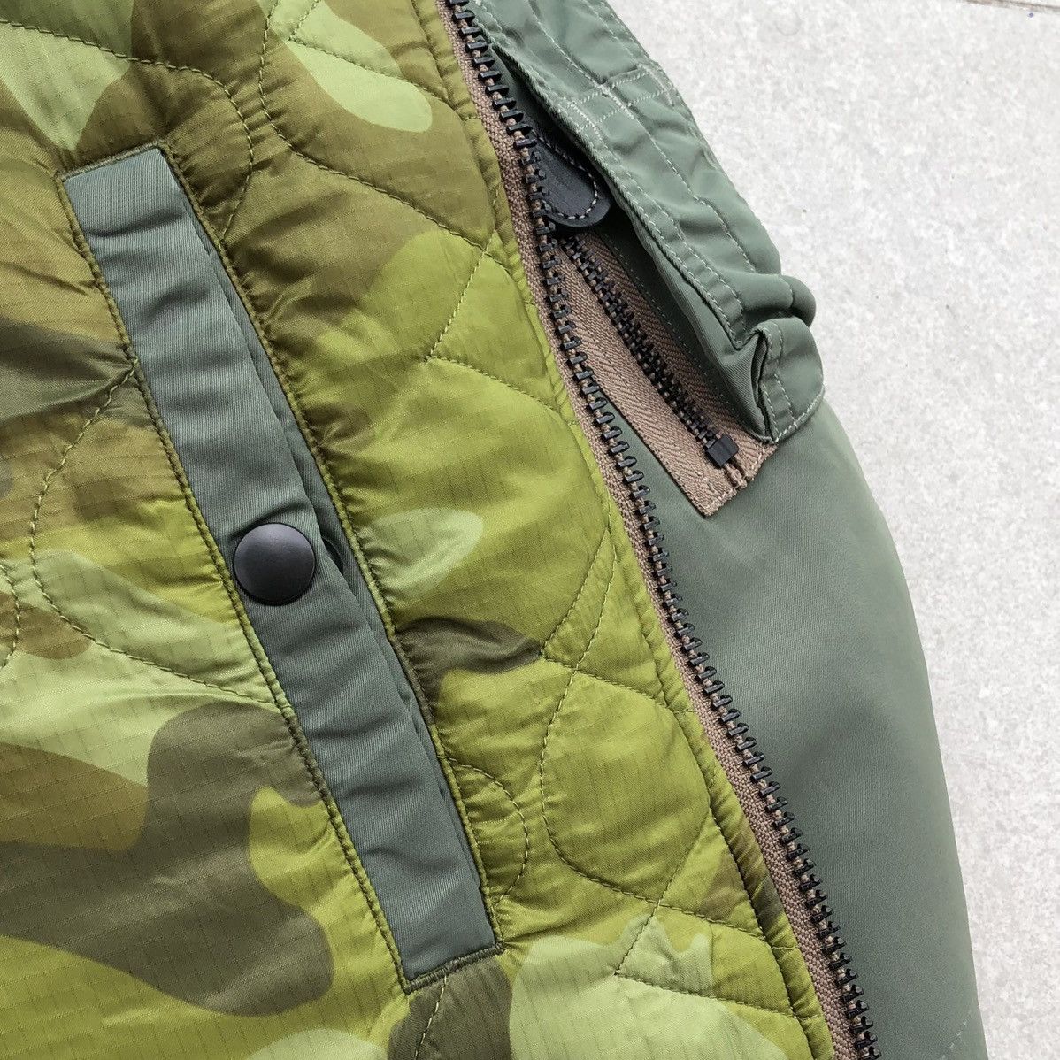Wild Things WildThing x United Carr Inc Flying Man’s Ma-1 Bomber Jacket Size US M / EU 48-50 / 2 - 7 Thumbnail