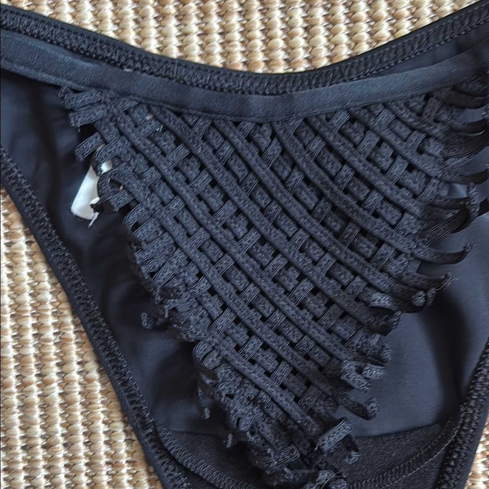 La Perla La Perla Black Triangle Bikini Swimwear Size 12 Size ONE SIZE - 9 Thumbnail