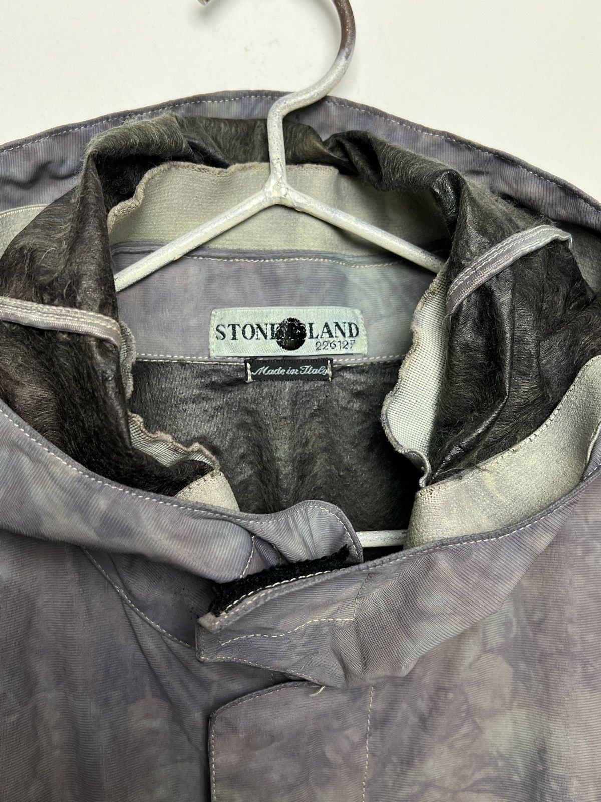 Stone Island stone island y2k 90s camo jacket tie dye Size US L / EU 52-54 / 3 - 9 Thumbnail