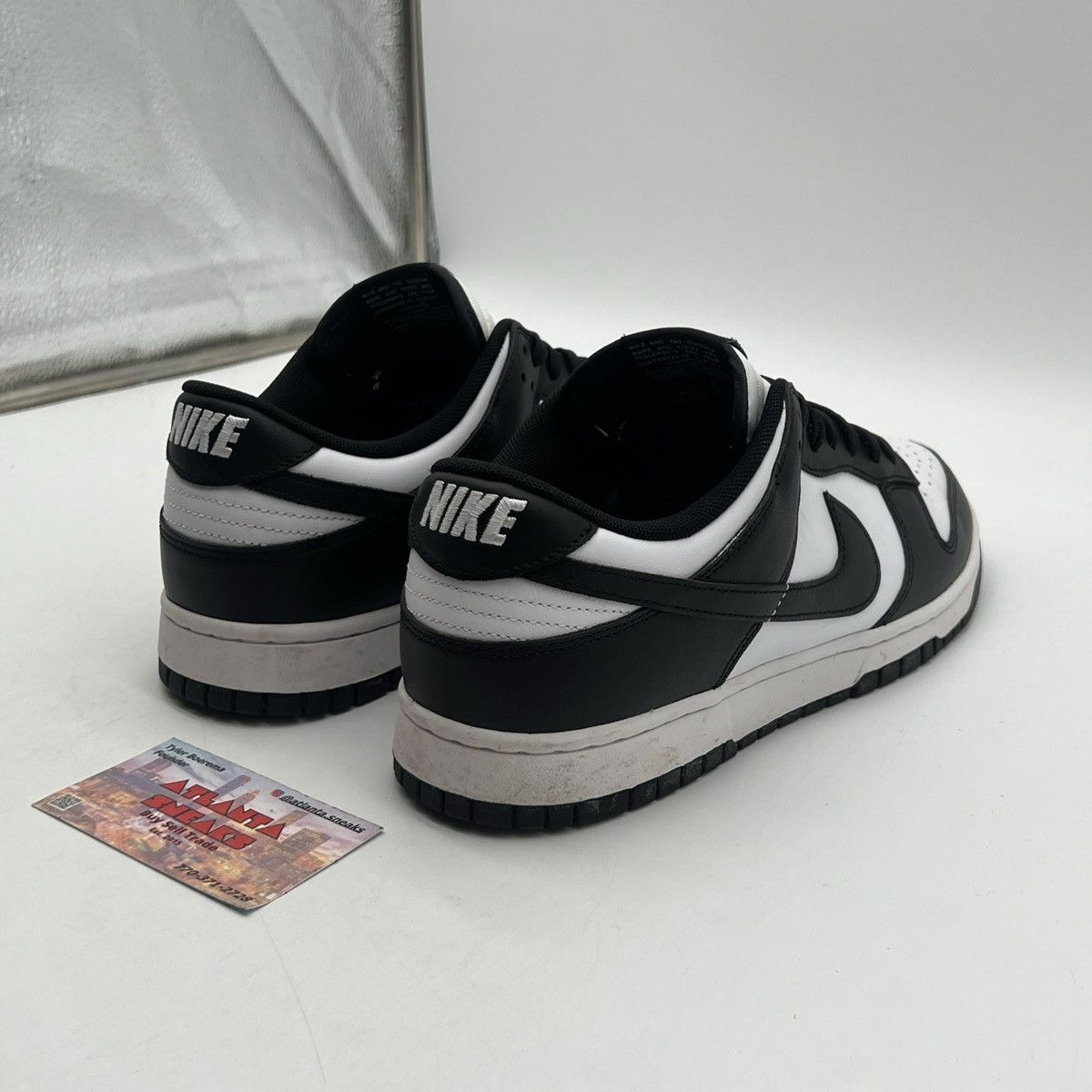 Nike Nike dunk low black white Size US 10 / EU 43 - 5 Thumbnail