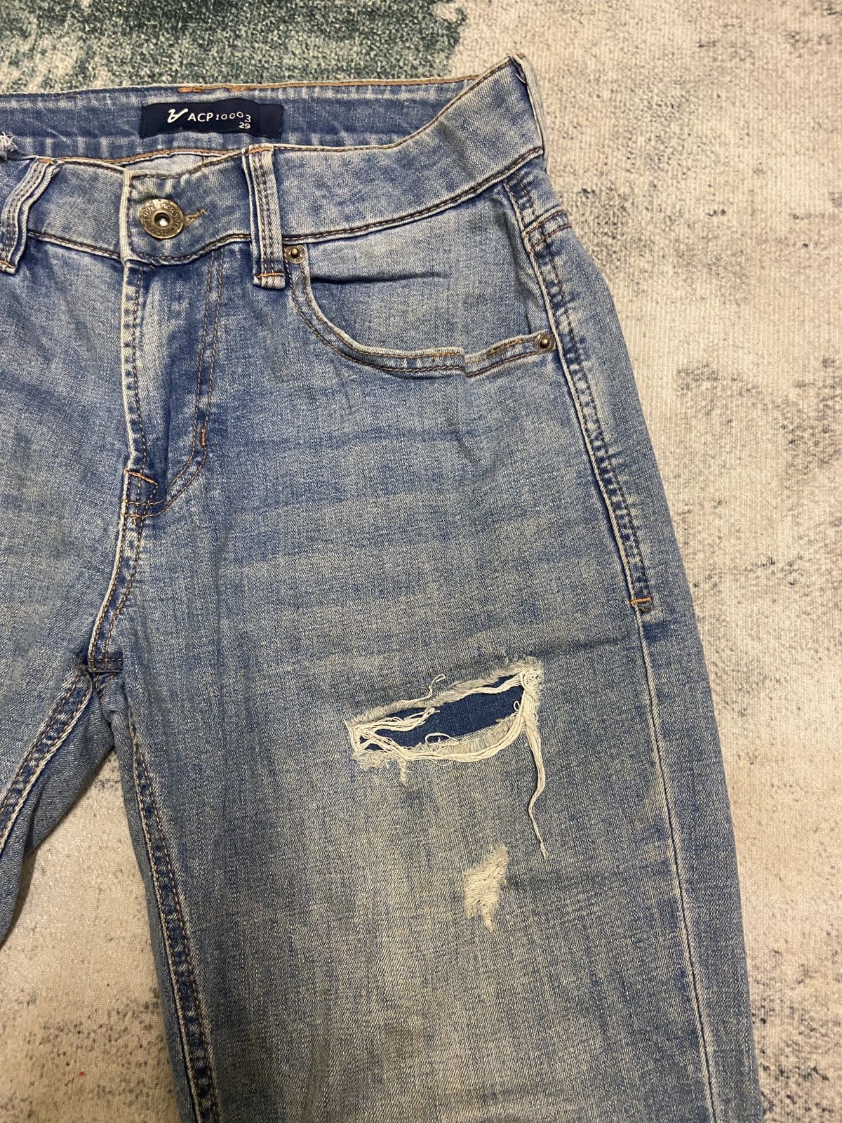 Seditionaries Distressed Jeans ACP Size US 30 / EU 46 - 8 Thumbnail