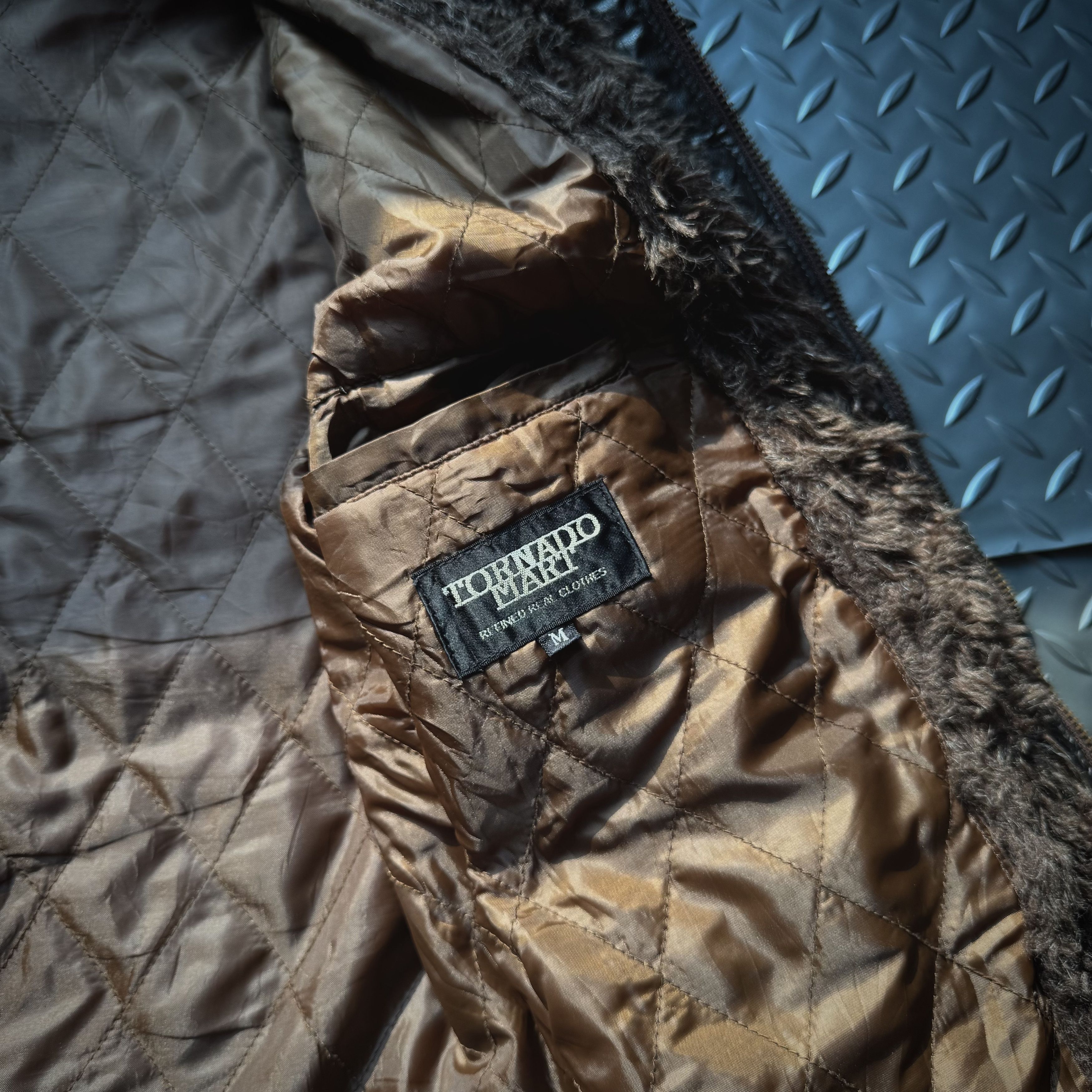 Tornado Mart Tornado Mart Distressed Leather Jacket Archive Y2K Grunge Size US M / EU 48-50 / 2 - 6 Thumbnail
