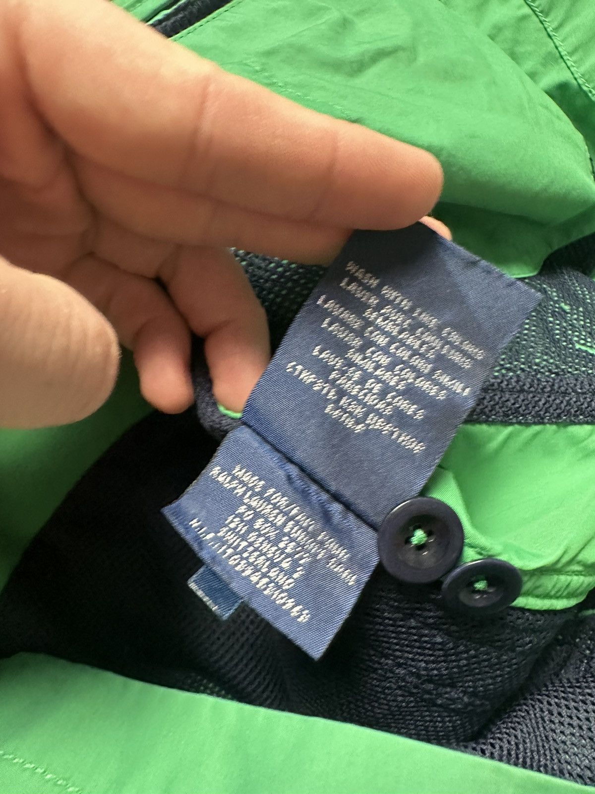 Polo Ralph Lauren × Vintage Vintage polo Ralph Lauren green jacket size M rare Size US M / EU 48-50 / 2 - 10 Thumbnail