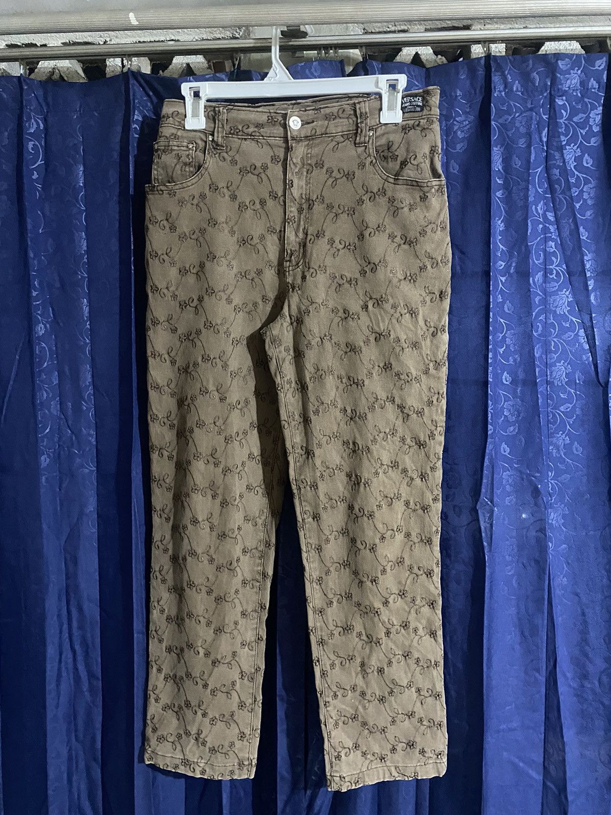 Versace 🔥Vintage Versace Jeans Couture🔥 Size 24" / US 00 / IT 34 - 1 Thumbnail