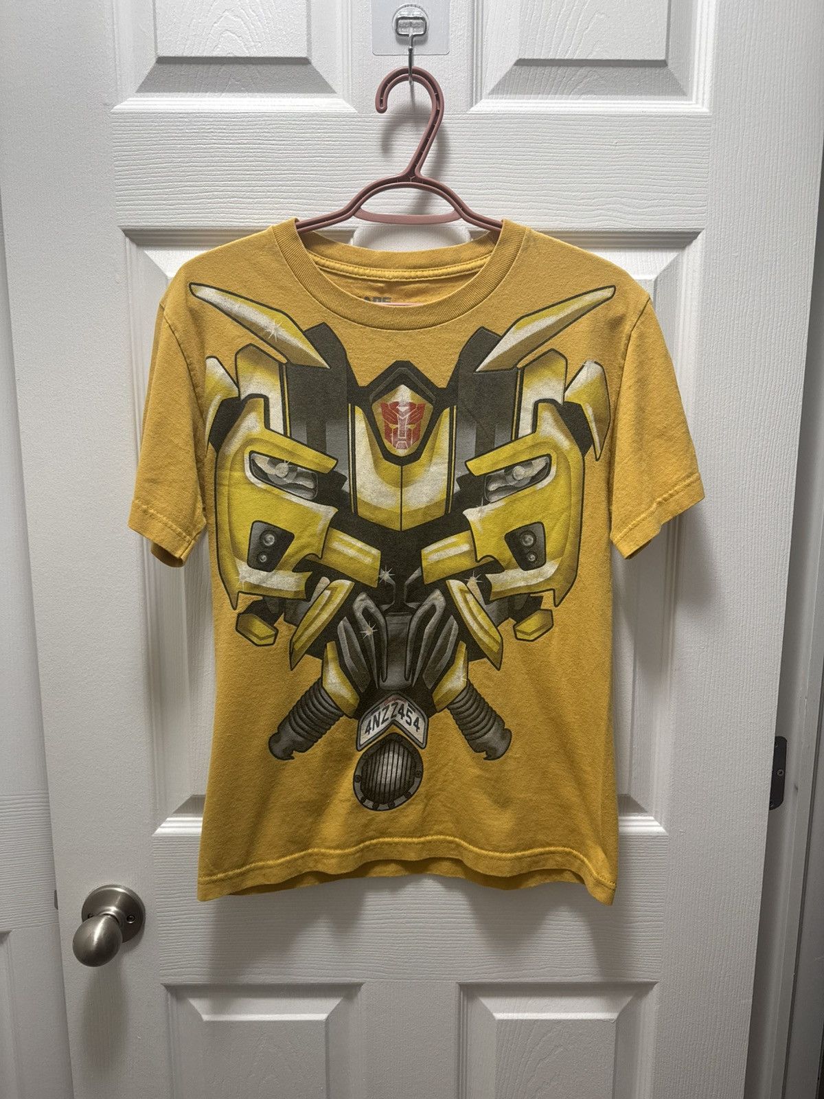 Transformers × Vintage Vintage 2000s Transformers Bumblebee Yellow Shirt Movie Rare Size US S / EU 44-46 / 1 - 1 Thumbnail