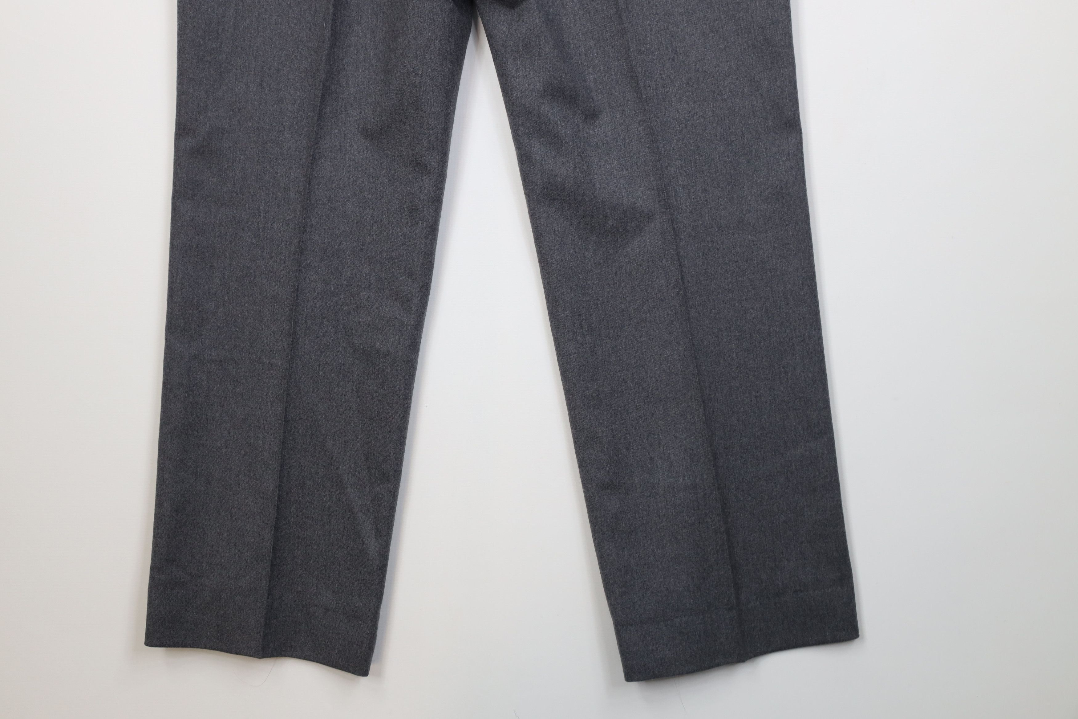 Vintage Vintage 70s Streetwear Flared Wide Leg Chino Pants Gray USA Size US 36 / EU 52 - 12 Thumbnail