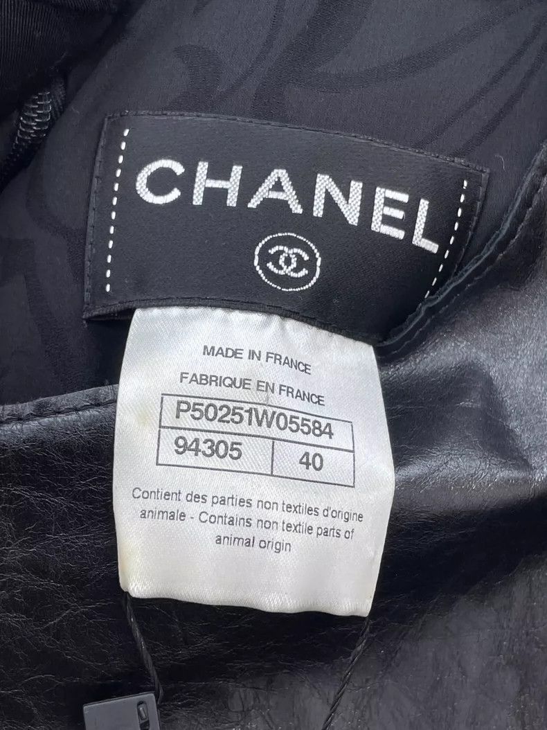 Chanel Chanel Calfskin tweed stitching dress 2504-Nextarrow Size S / US 4 / IT 40 - 6 Thumbnail