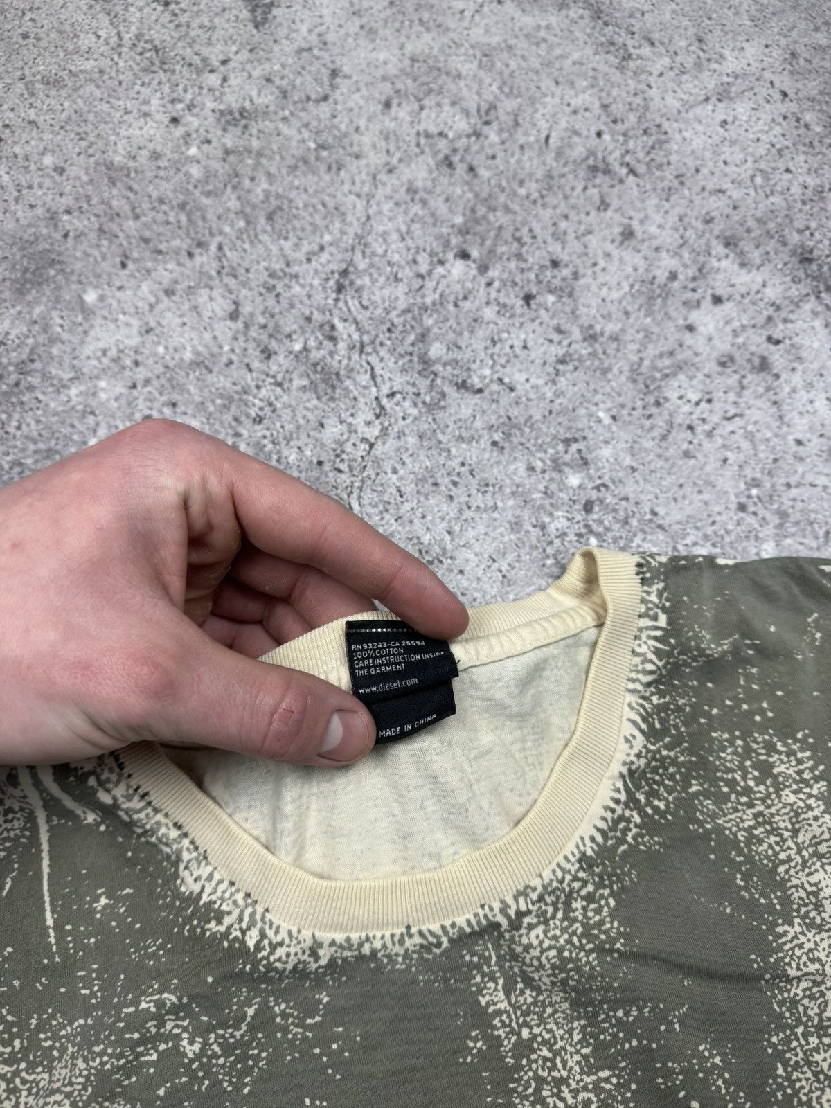 Diesel Avant Garde Diesel Y2K Big Logo Opium Archive Japanese Shirt Size US M / EU 48-50 / 2 - 5 Thumbnail