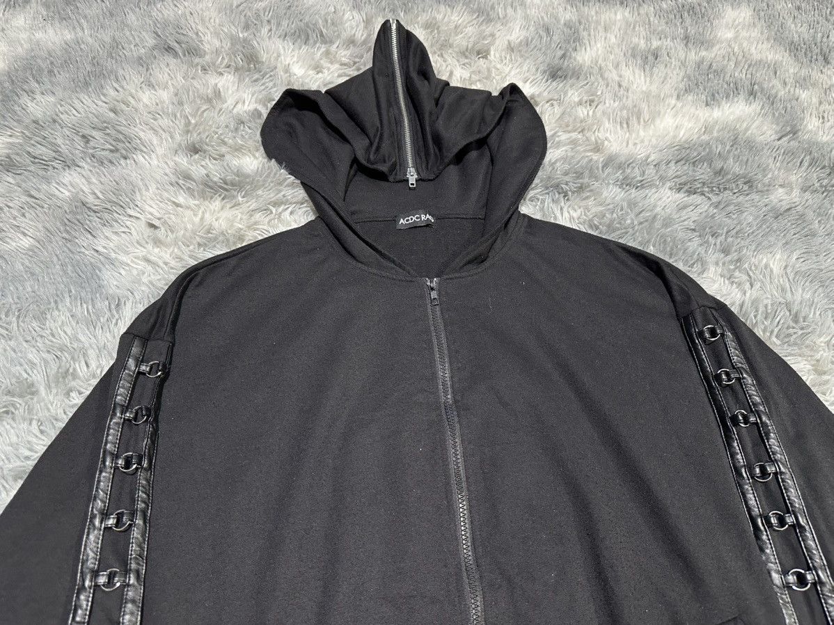 Japanese Brand 🔥Sick Y2K AC DC Rag Devil Hoodie Metal Loop Goth Punk Size US M / EU 48-50 / 2 - 7 Thumbnail