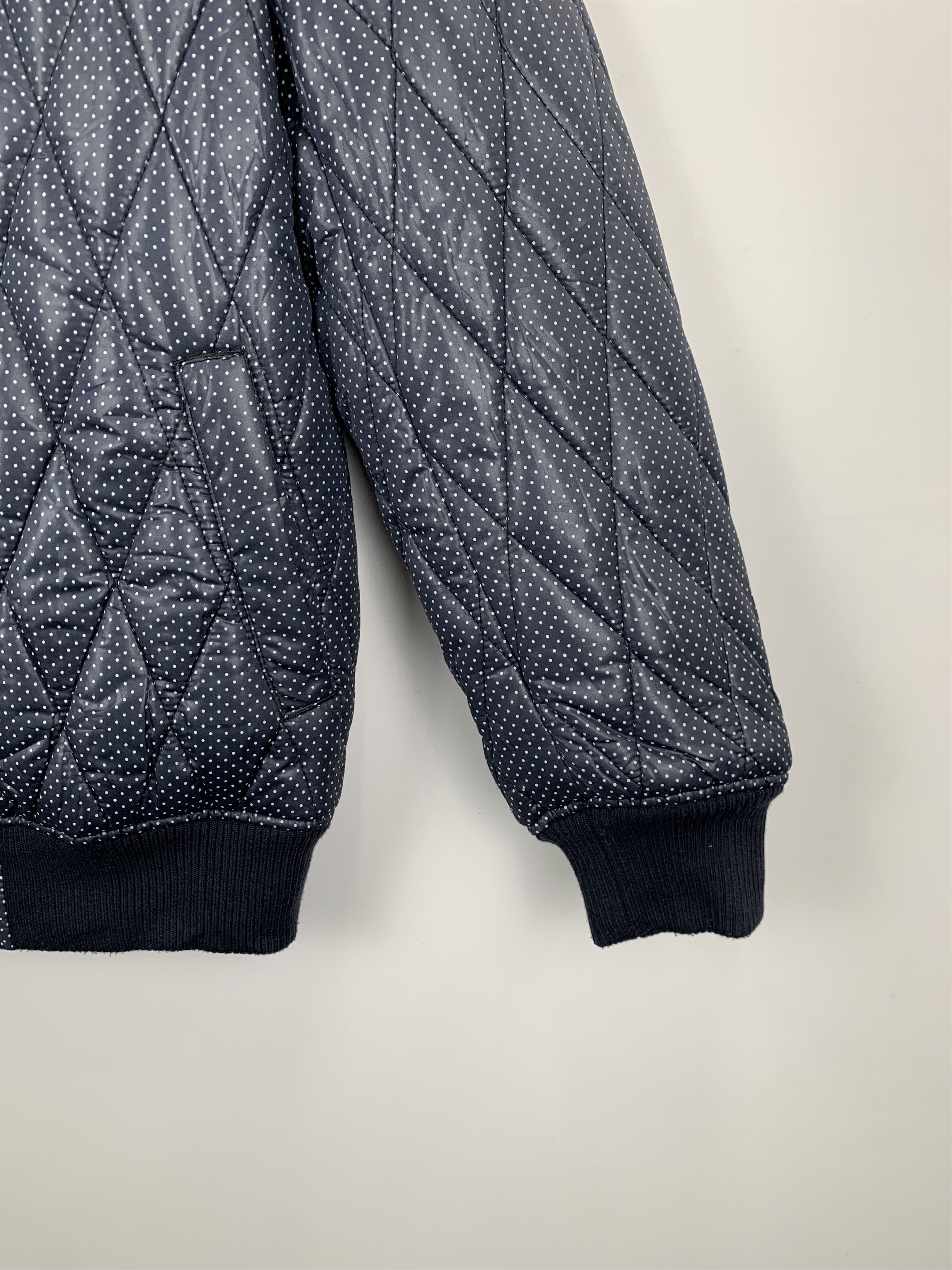Japanese Brand Vintage Japanese Brand Dot Puffer Zipper Jacket JJ0256 Size US L / EU 52-54 / 3 - 9 Thumbnail