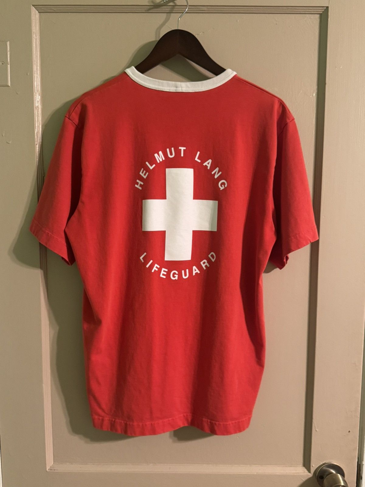 Helmut Lang Helmut Lang Lifegaurd Tee Size US L / EU 52-54 / 3 - 3 Thumbnail