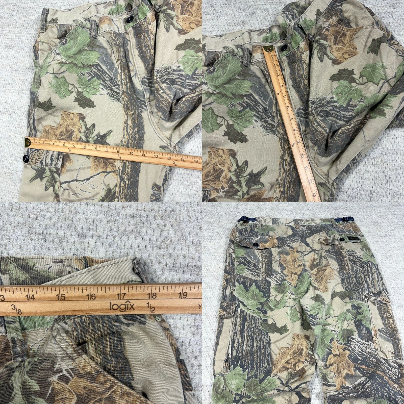 Realtree VINTAGE Realtree Camo Cargo Pants Men 36x30 Baggy 90s Y2K Faded Loose Fit Camouflage Cargo Pants Mens Brown Regular 5-Pocket Style Jeans Size US 36 / EU 52 - 8 Thumbnail