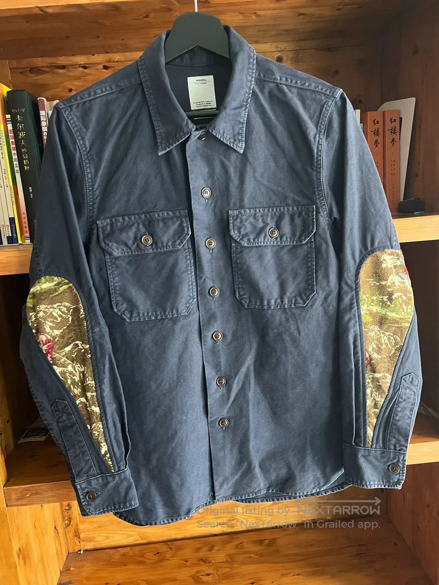 Visvim visvim blue dye vintage work shirt. Size US M / EU 48-50 / 2 - 2 Thumbnail