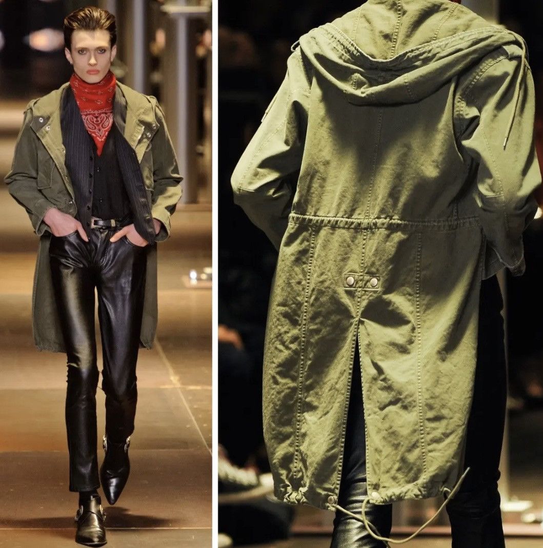 Saint Laurent Paris Fw13 Saint Laurent by Hedi Slimane Tailcoat Parka Size US M / EU 48-50 / 2 - 17 Thumbnail