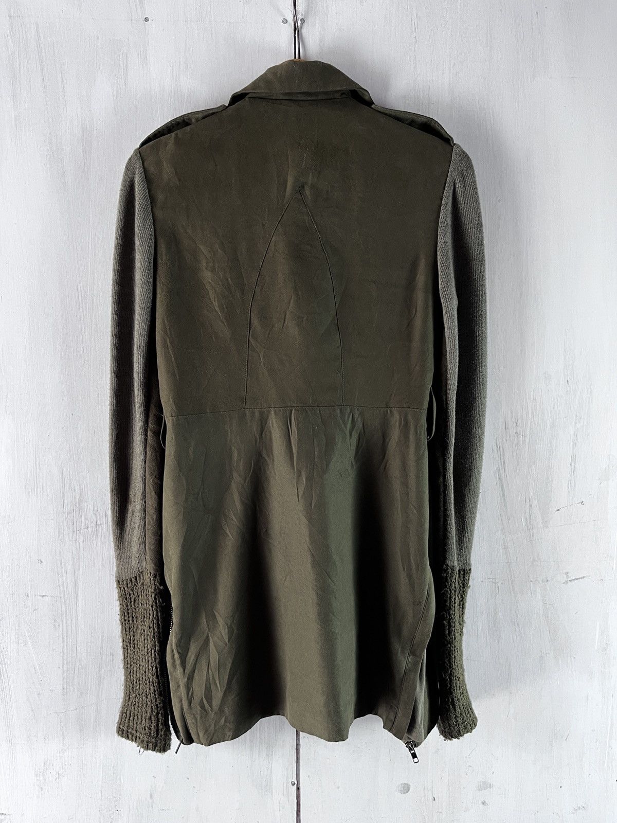 Japanese Brand Asyemmetric Lgb Style jacket by Hanii W Size US L / EU 52-54 / 3 - 4 Thumbnail