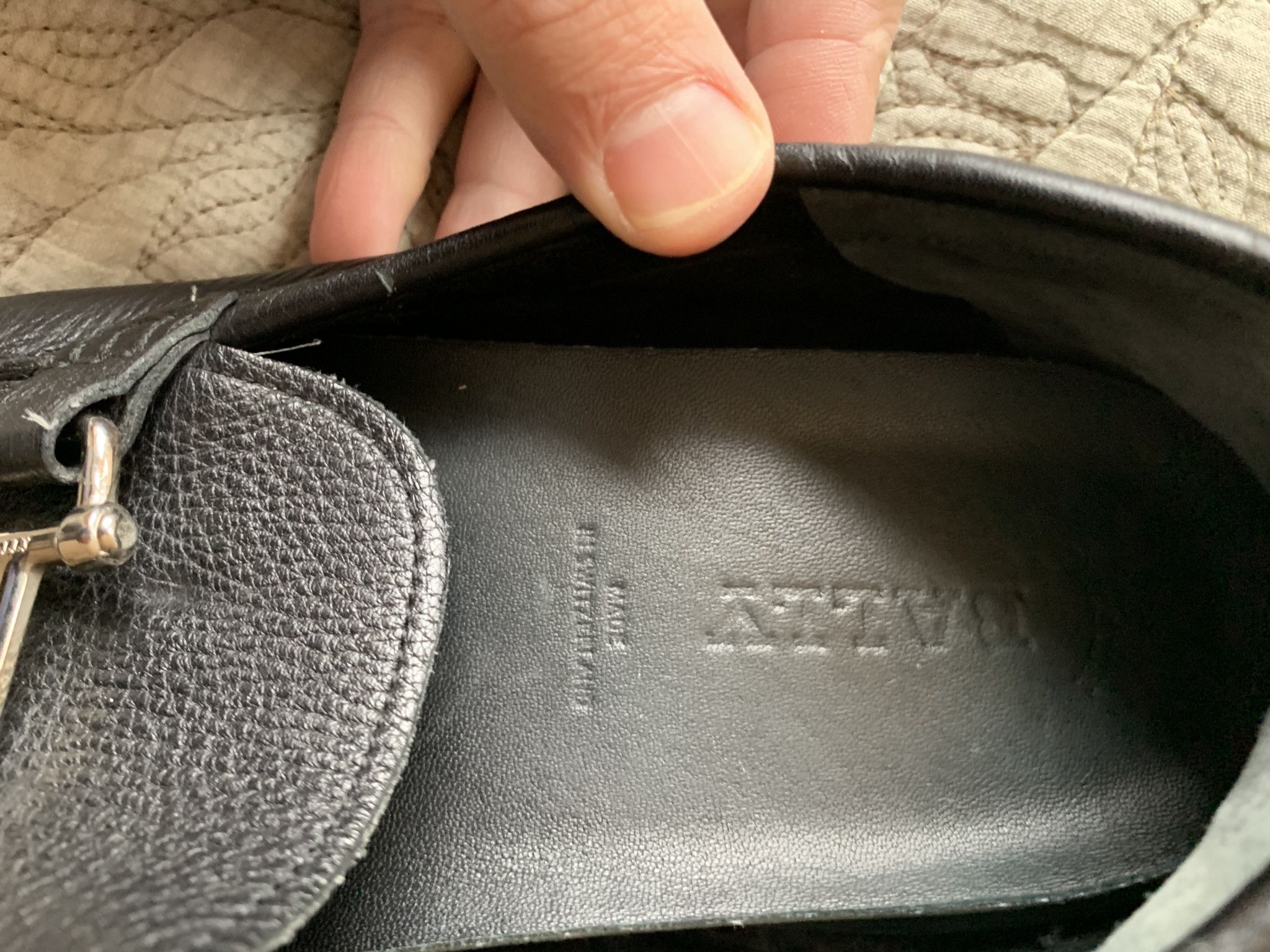 Bally Bally Black Leather Loafers Size US 9 / EU 42 - 5 Thumbnail
