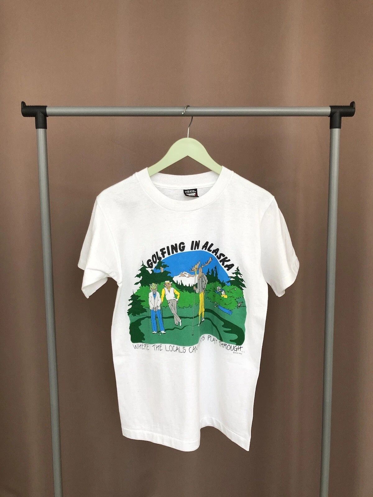 Other Golfing in Alaska 1993 T-Shirt Screen Stars Best Size M Rare Size US M / EU 48-50 / 2 - 1 Thumbnail