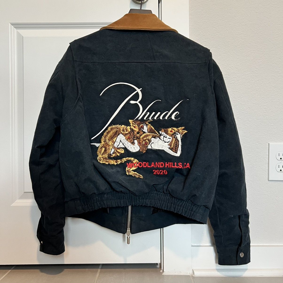 Rhude Rhude Black Trapper Jacket Size US M / EU 48-50 / 2 - 2 Thumbnail