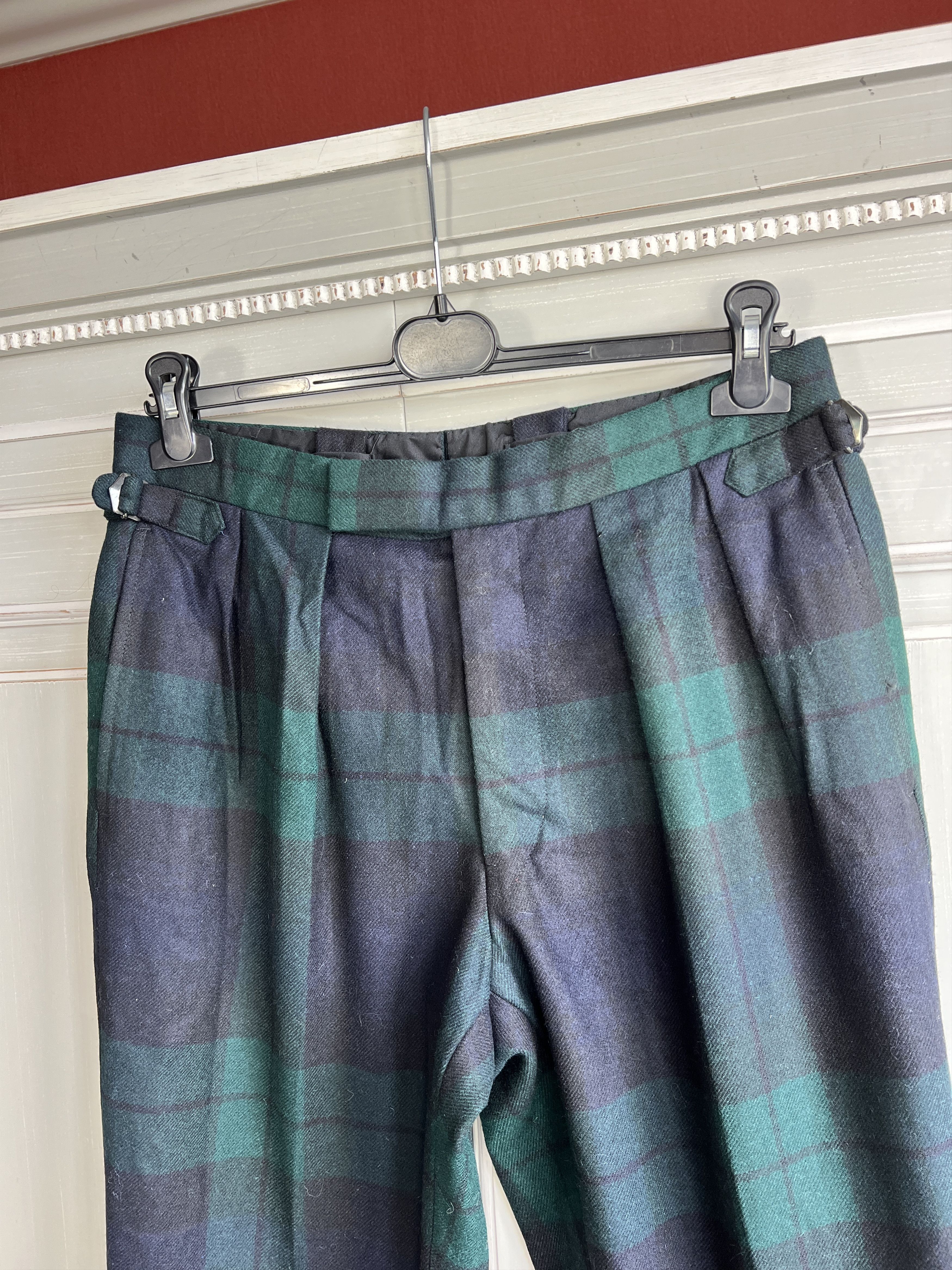 Aime Leon Dore WOOL PLATED TROUSERS MARTIN GREENFIELD Size US 32 / EU 48 - 4 Thumbnail