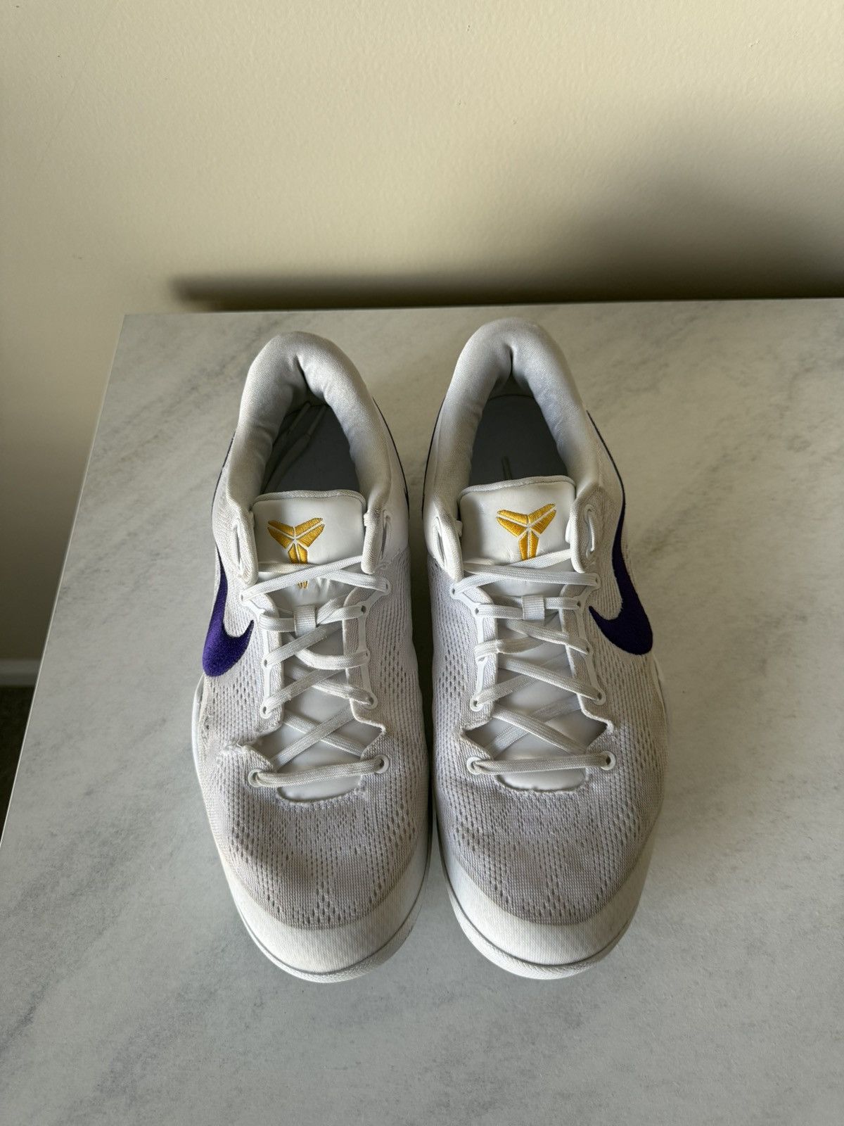 Nike Nike Kobe 8 Lakers Home Size 12 Size US 12 / EU 45 - 3 Thumbnail