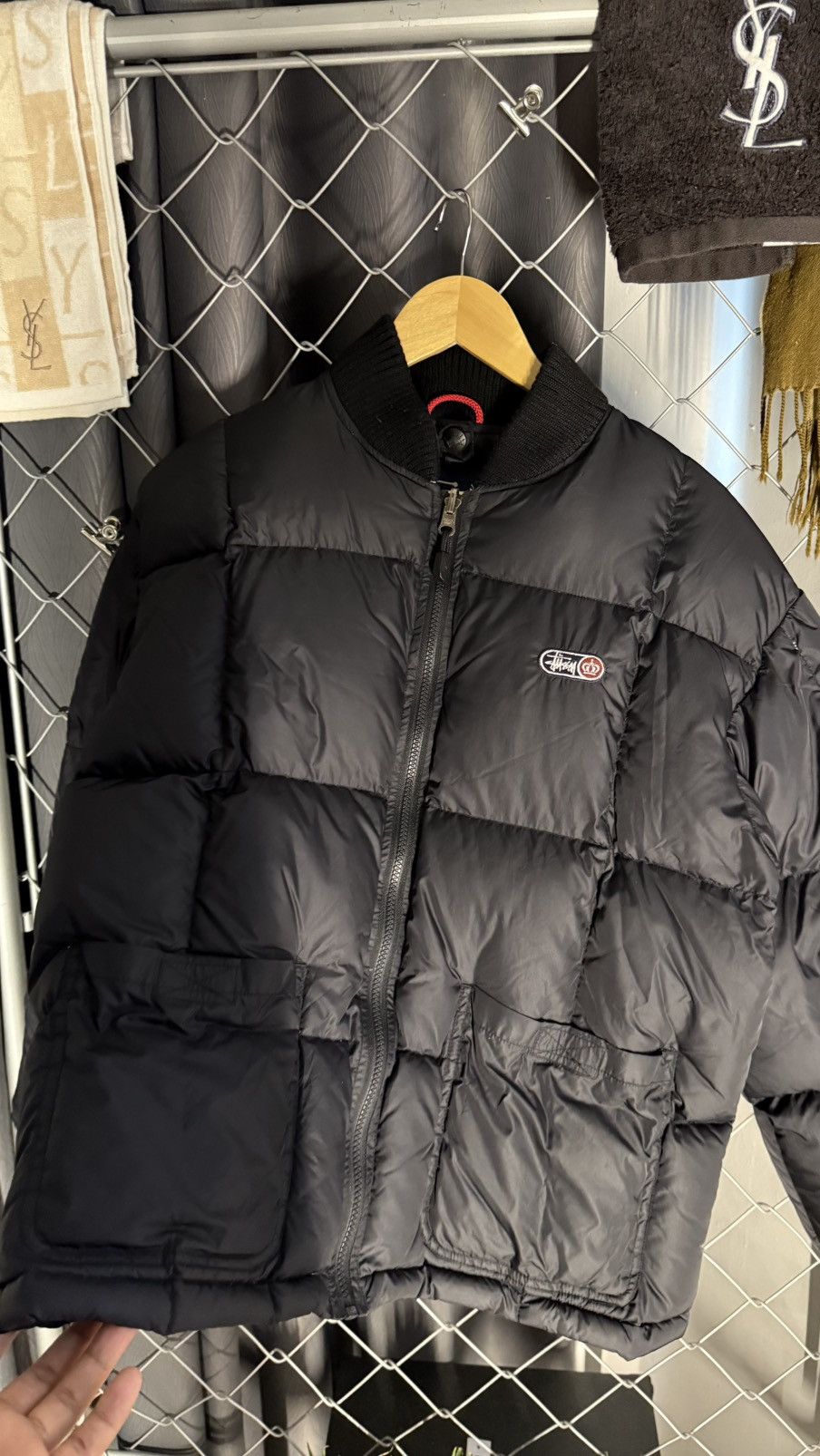 Stussy VINTAGE y2k STUSSY PUFFER RARE MEDIUM Size US M / EU 48-50 / 2 - 2 Thumbnail